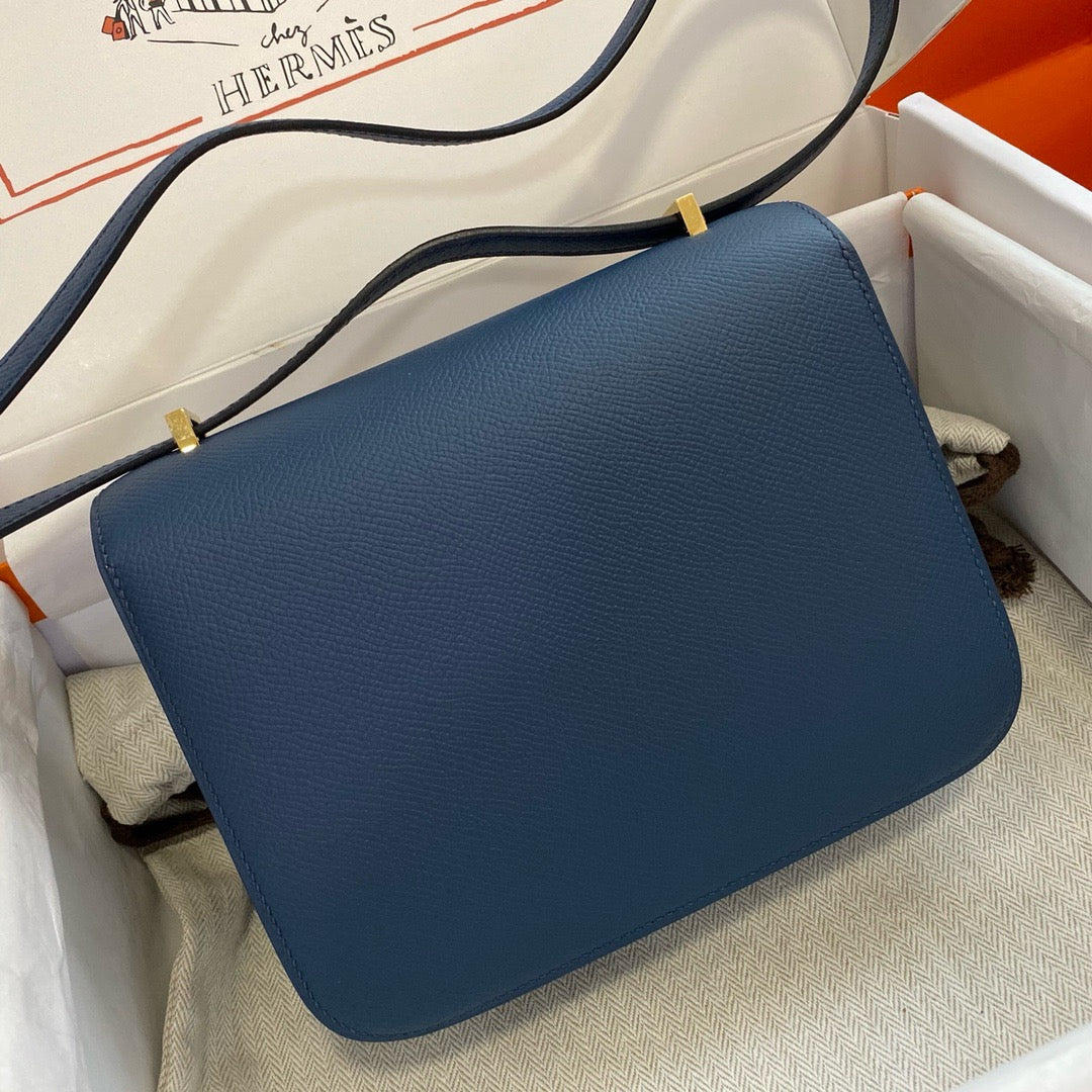 Hermes Constance, 19cm, T0, Epsom