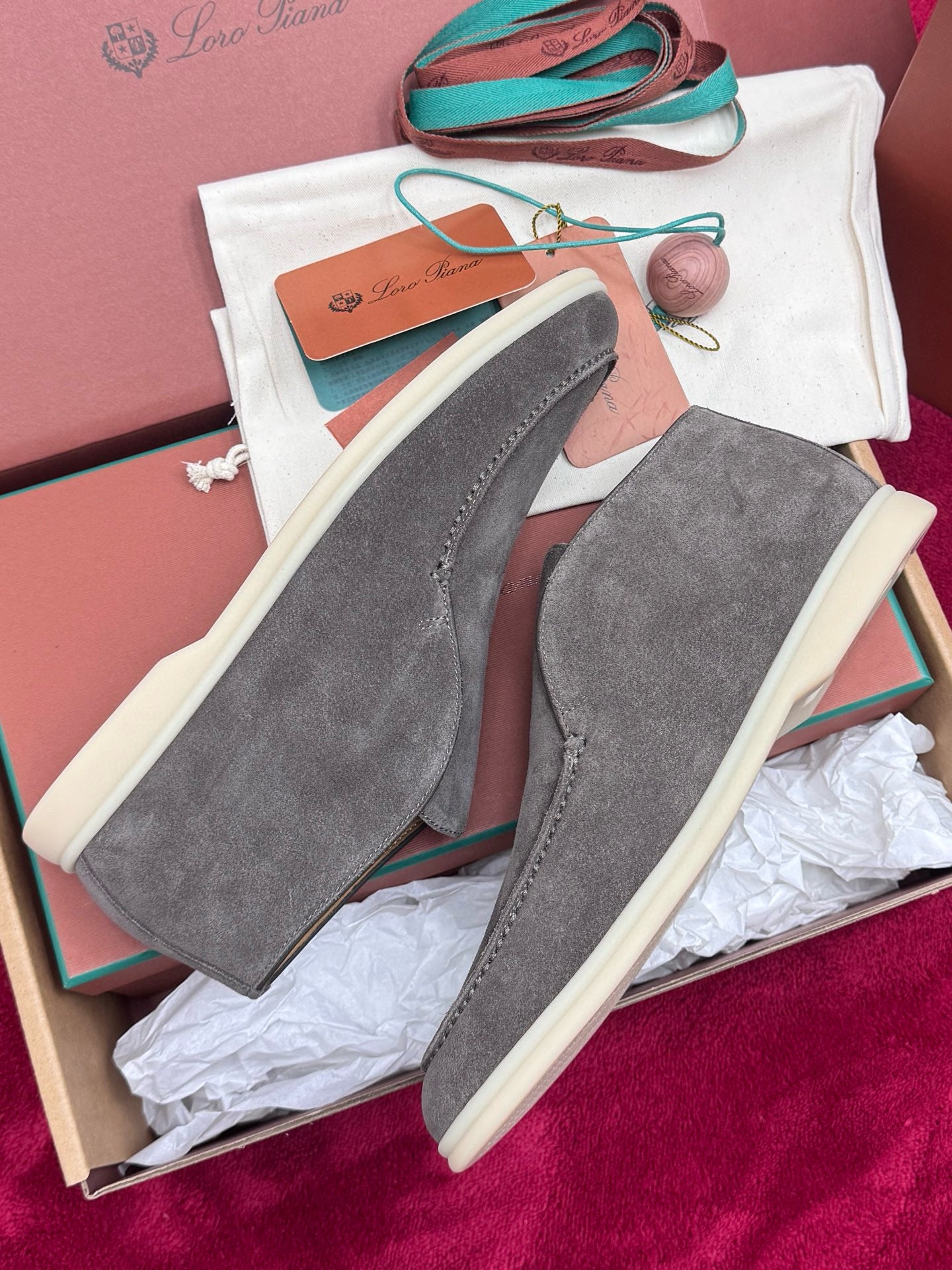 Loro Piana Open Walk Loafers