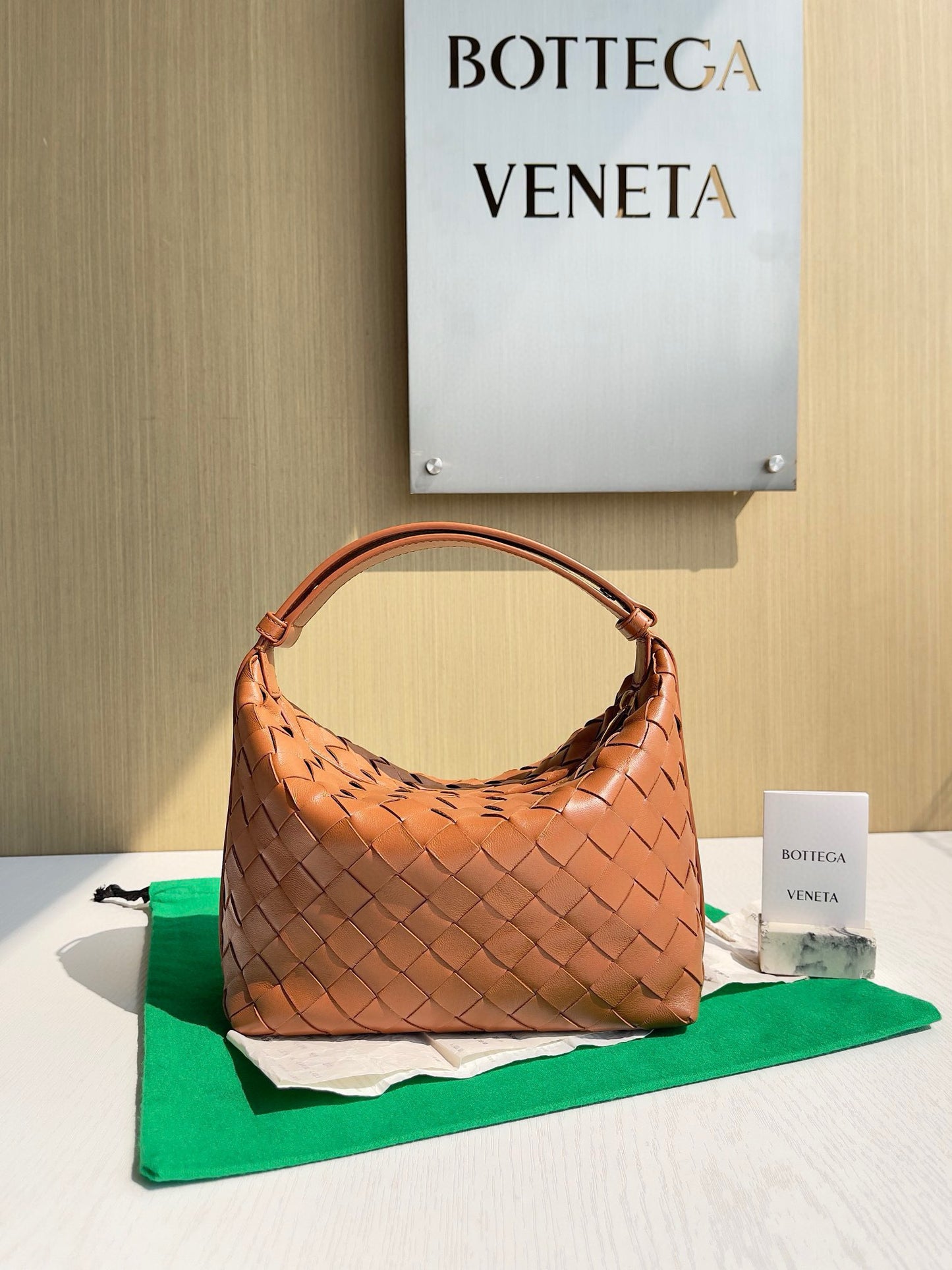 BV Wallace Mini Intrecciato Shoulder Bag