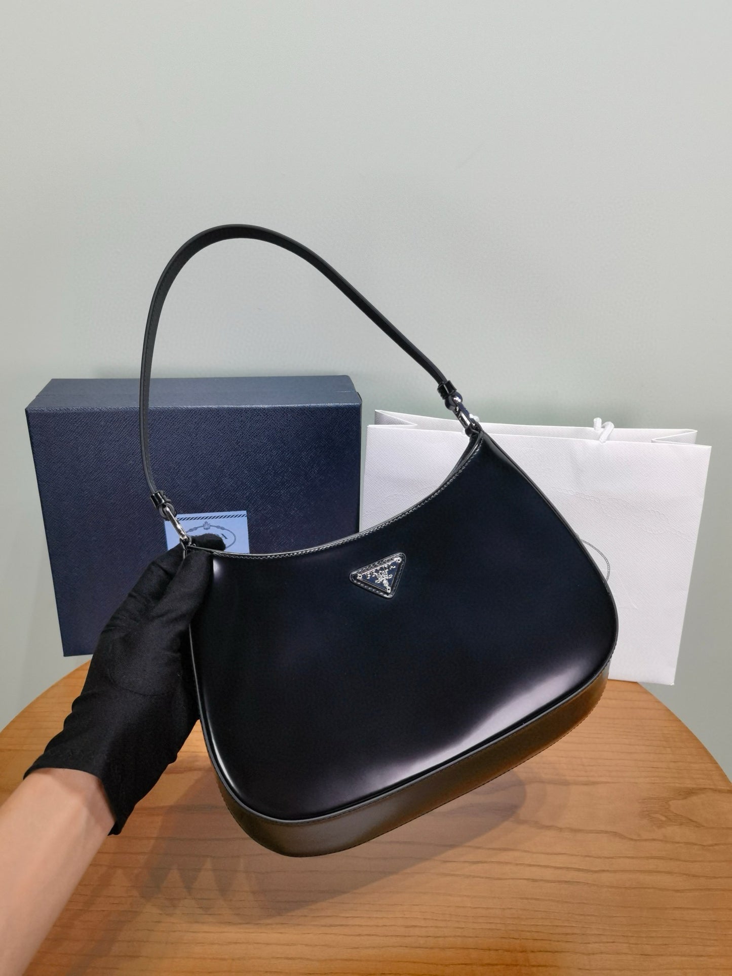 Prada Cleo Shoulder Bag 27x15x5.5cm