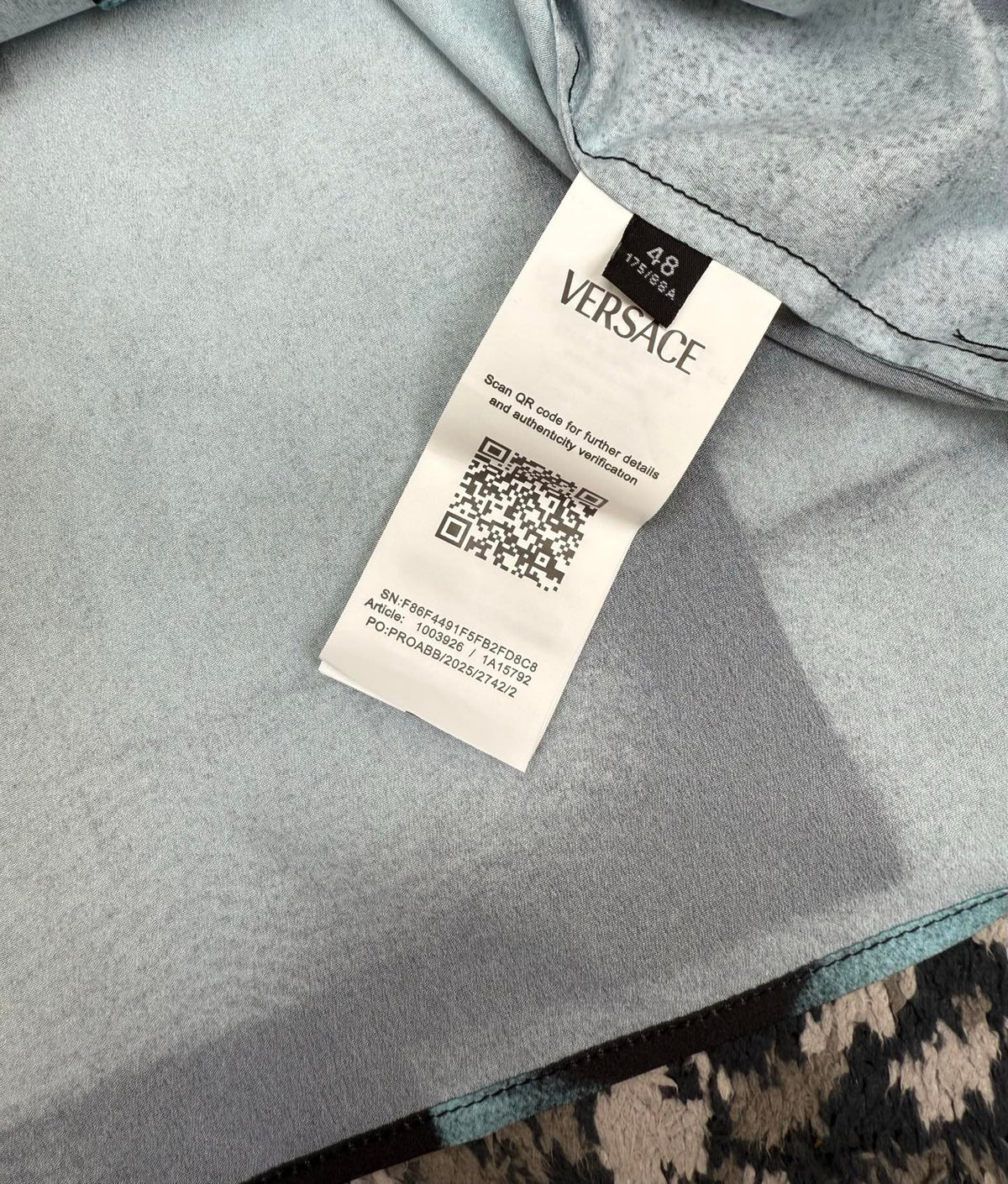 Versace Long Sleeve Shirt