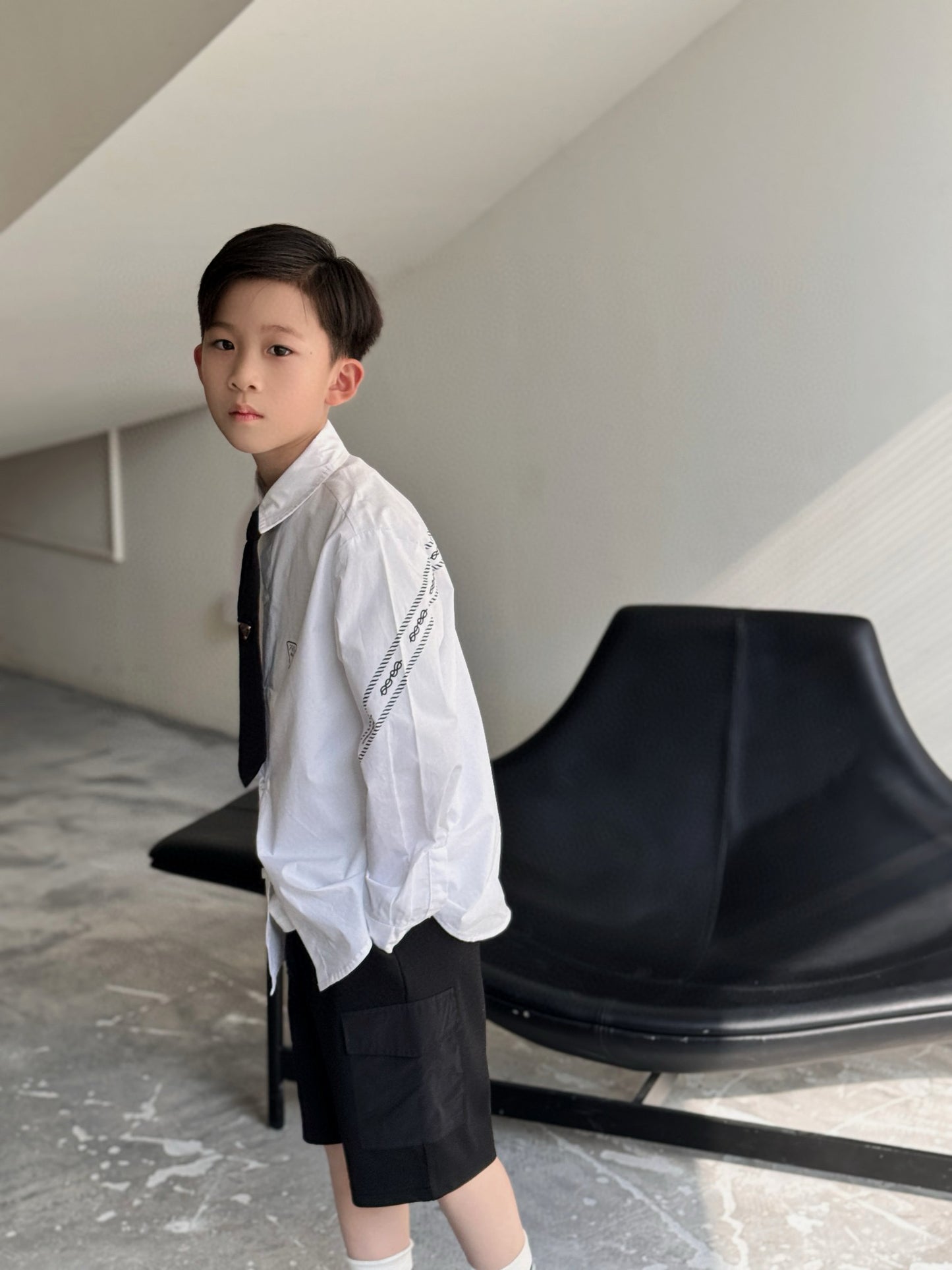 Prada Long Sleeve Polo