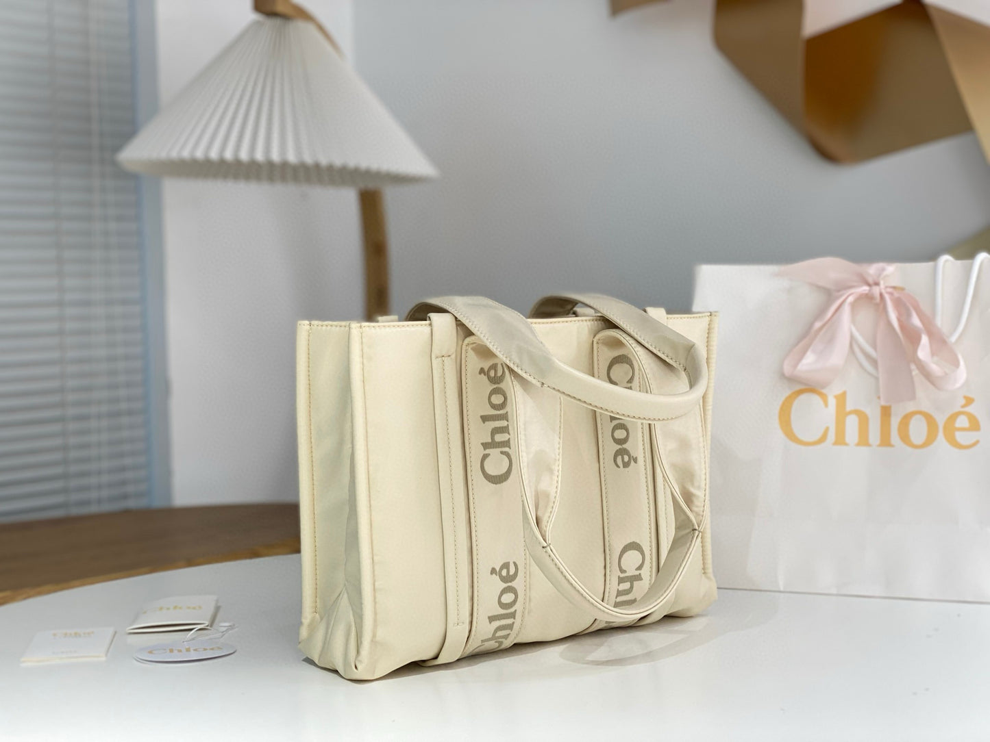 Chloe Woody Tote Bag