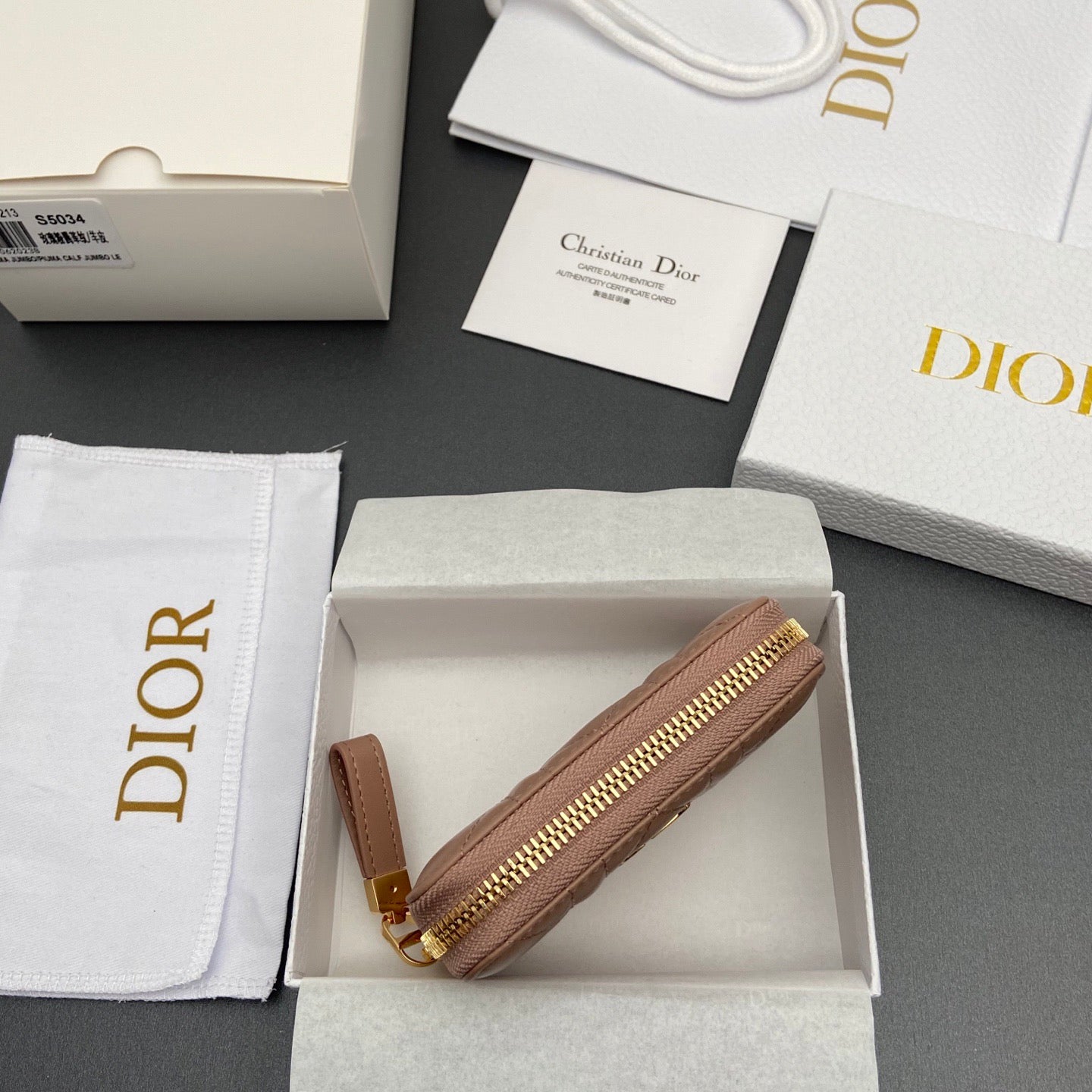 Dior Jolie Glycine Wallet
