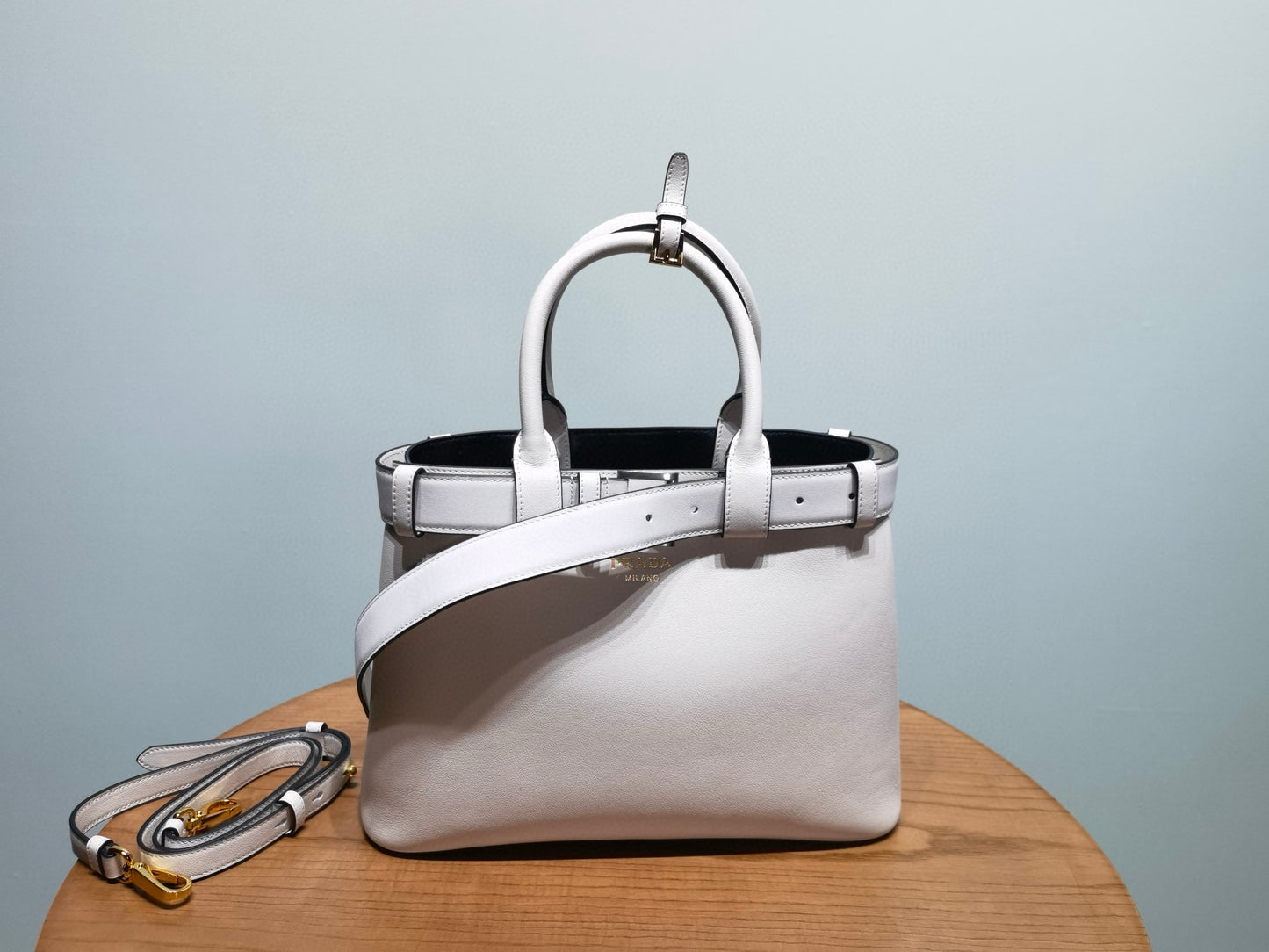Prada Buckle Handbag