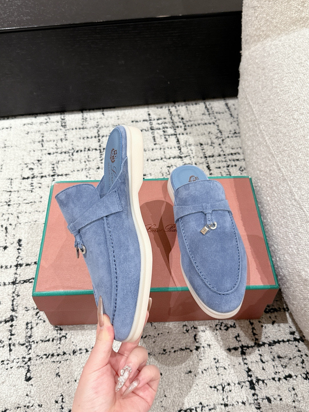 Loro Piana Sabot Loafers