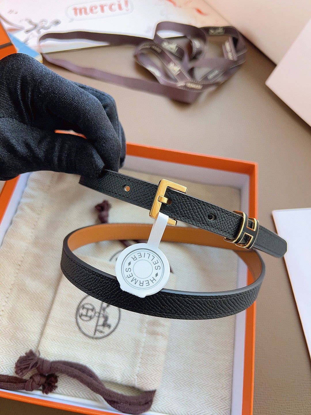 Hermes Belt