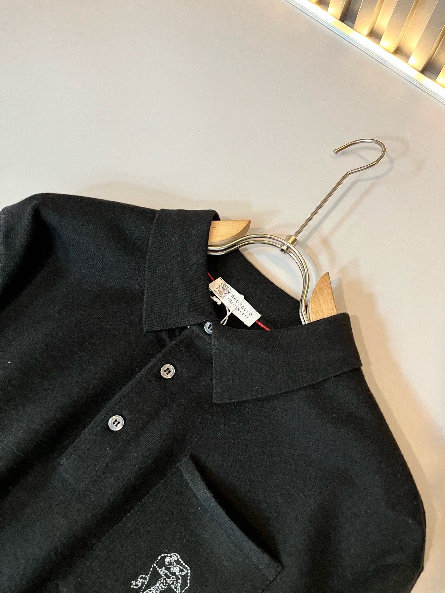 Brunello Cucinelli Long Sleeve Polo