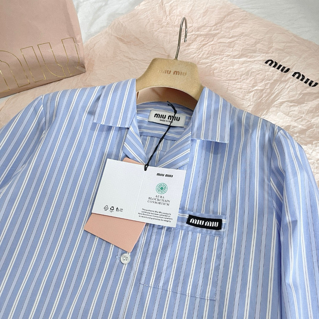 Miu Miu Long Sleeve Shirt