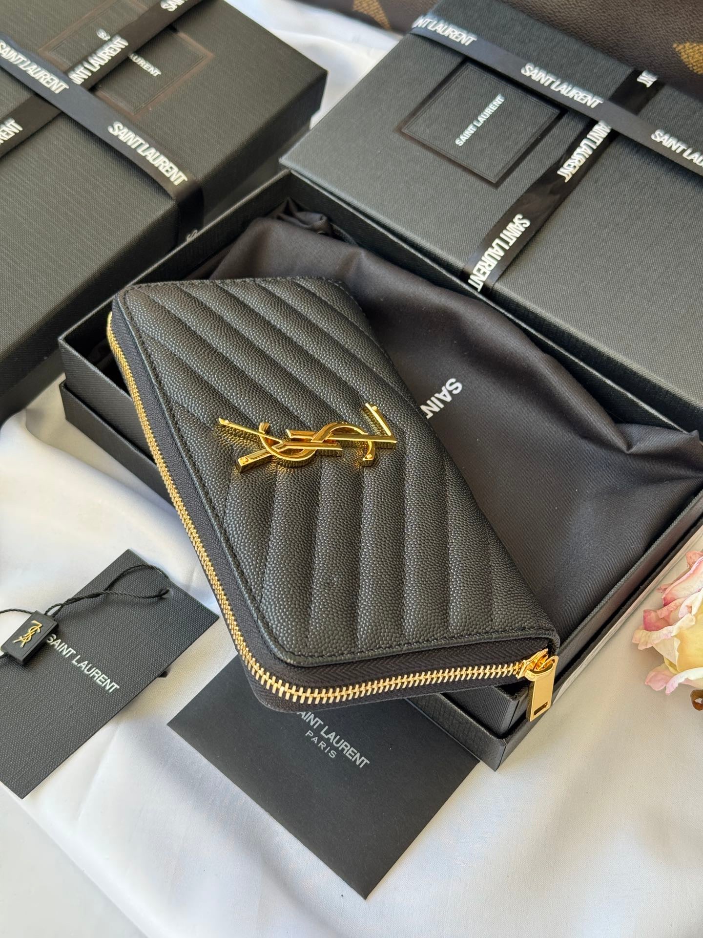 YSL Long Wallet