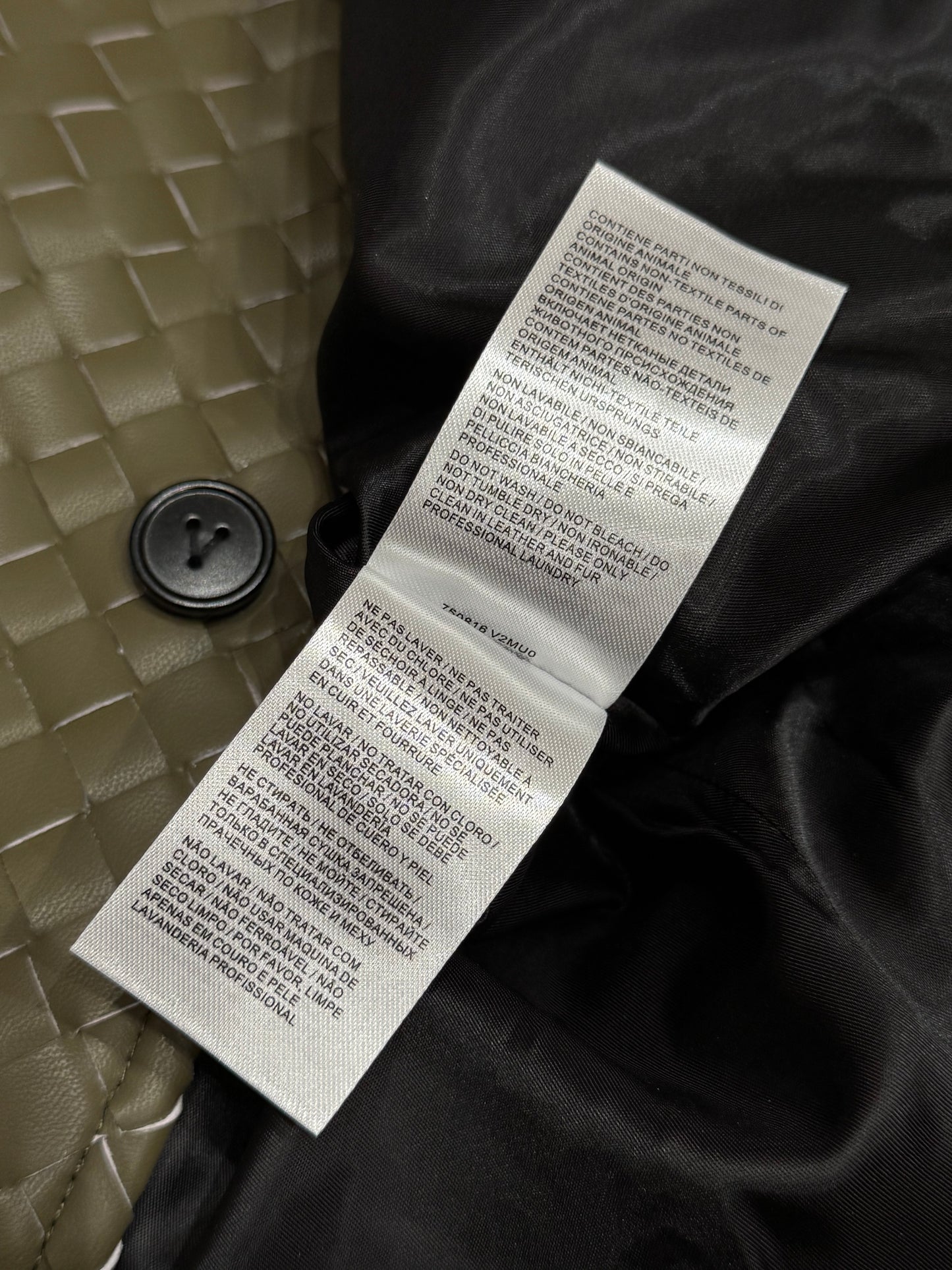 Bottega Veneta Leather Jacket