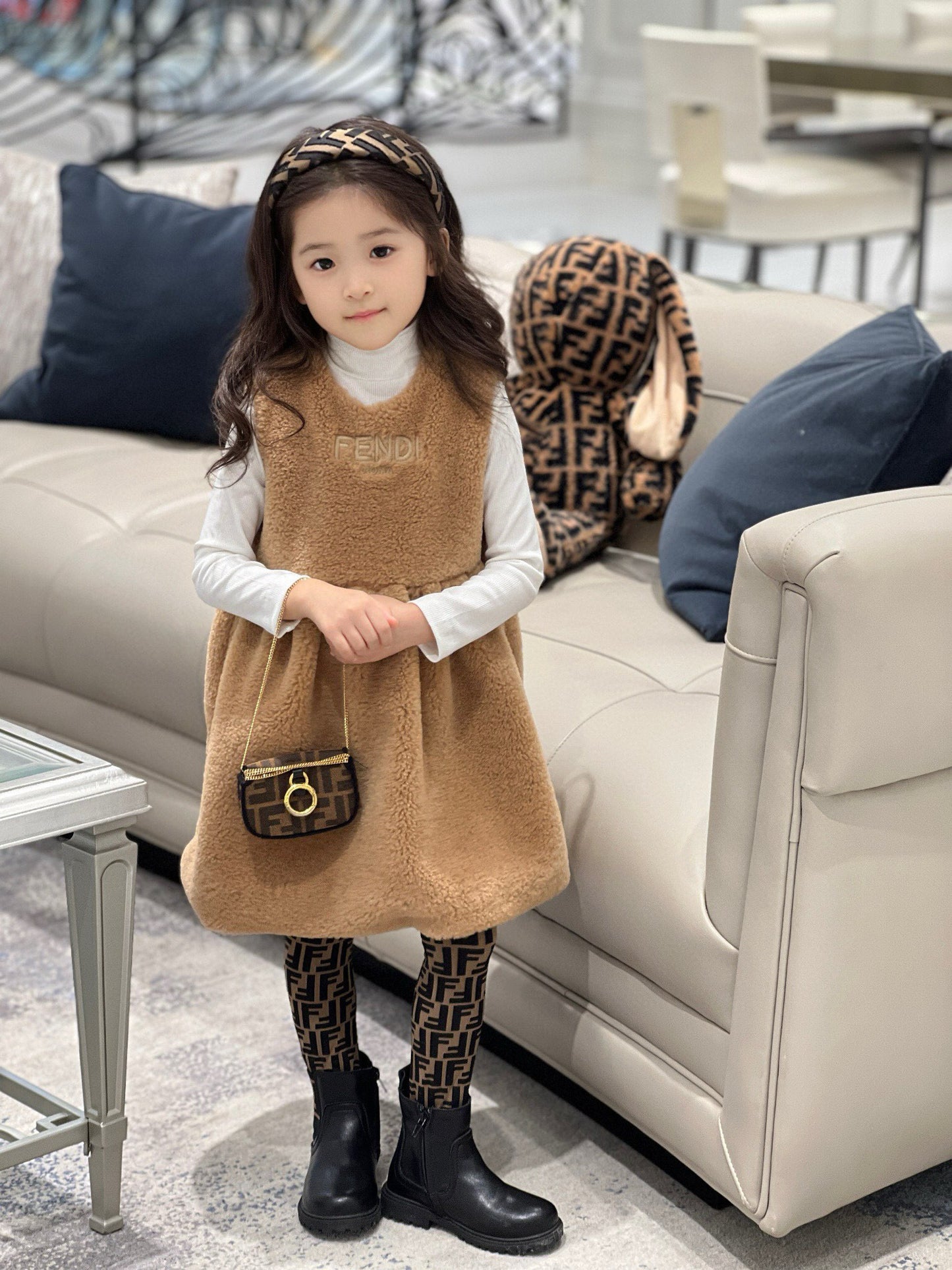 Fendi Skirtdress Set