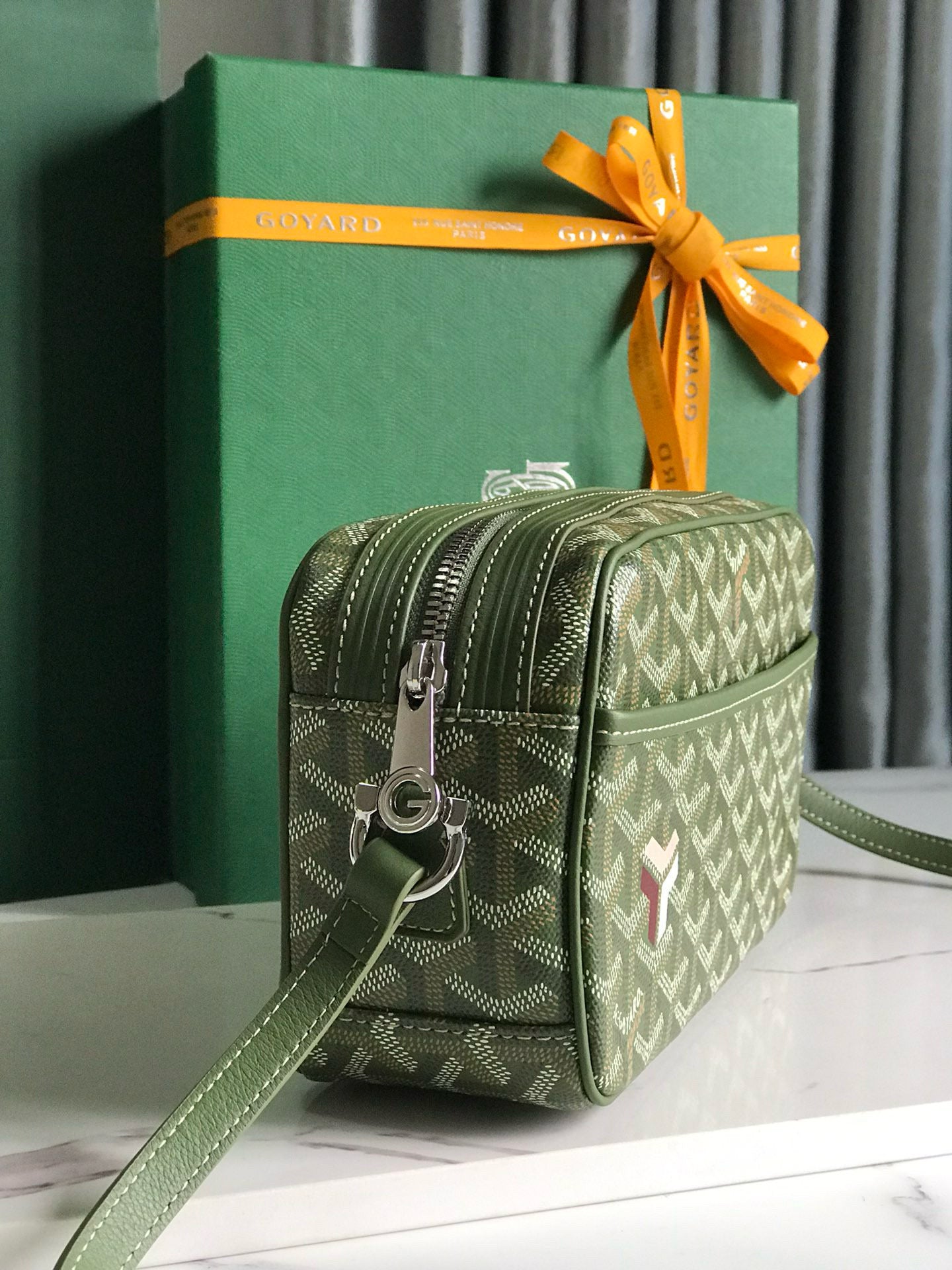 GOYARD CAP-VERT PM BAG