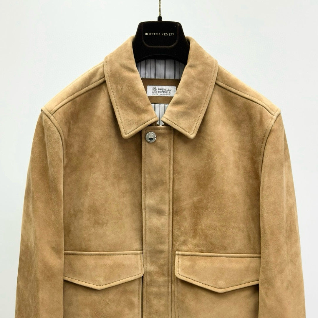Brunello Cucinelli Leather Jacket