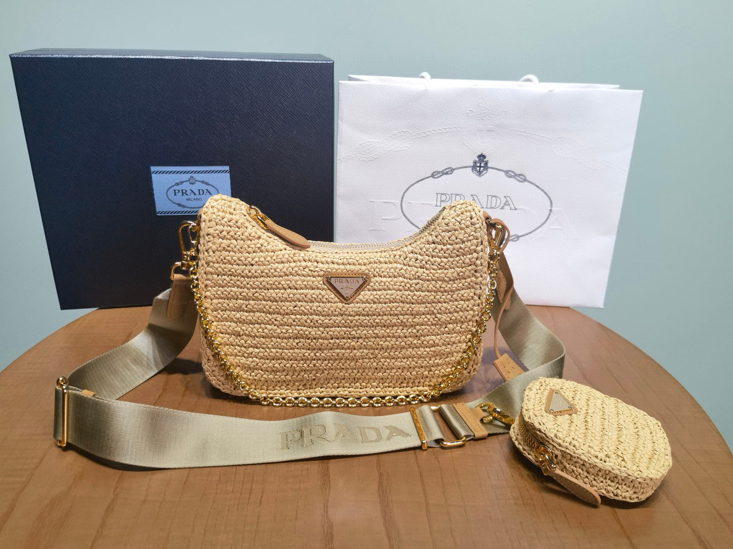 Prada 3 in 1 Cross Body Bag