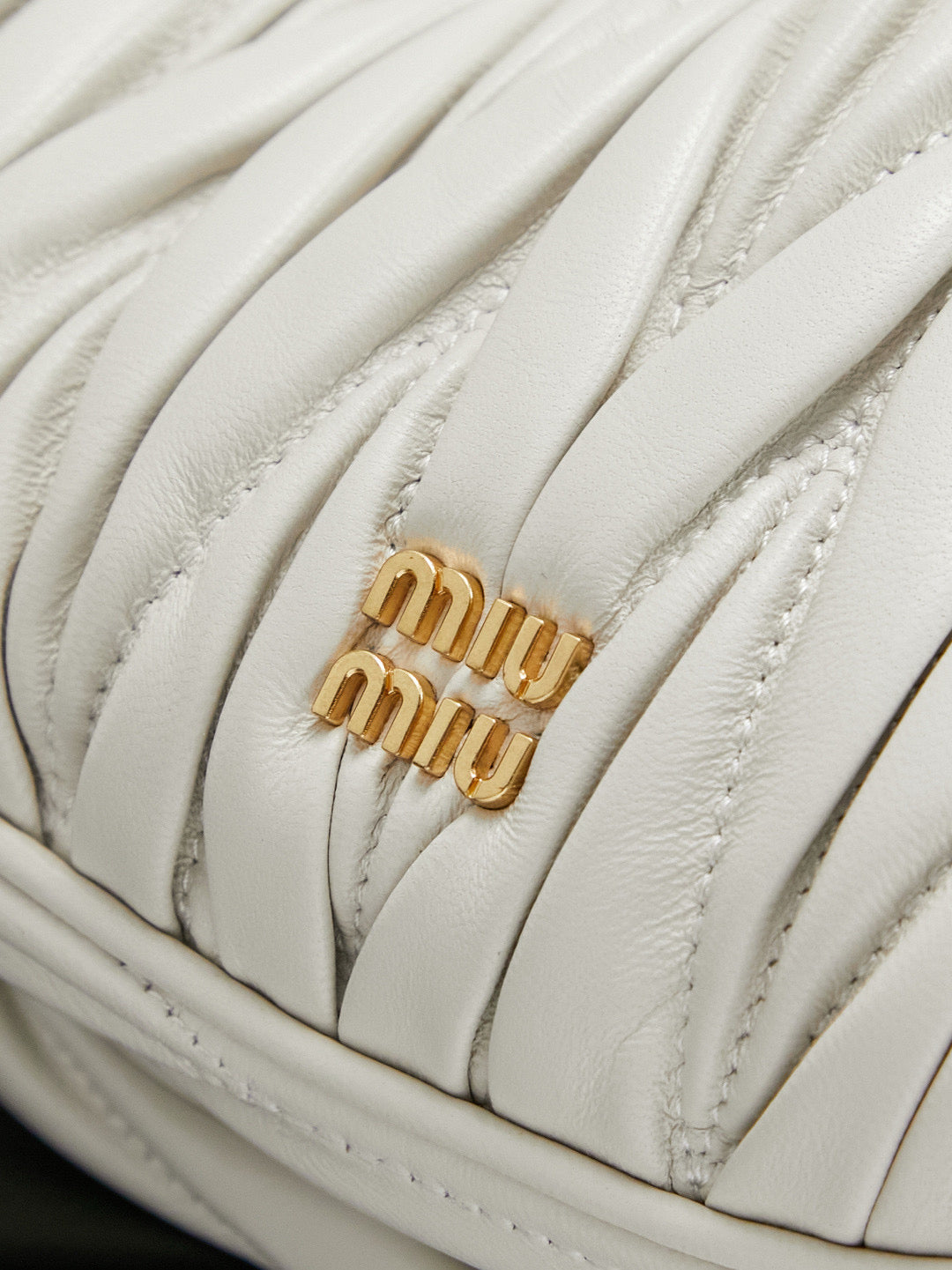 Miu Miu Nappa Handbag