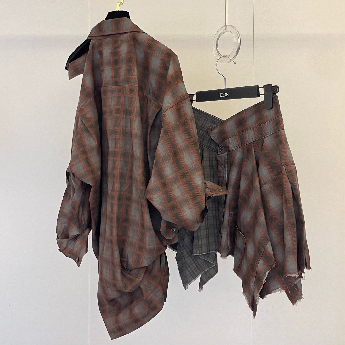 Alexander Wang Deconstructed Knot Shirt & Pants Set