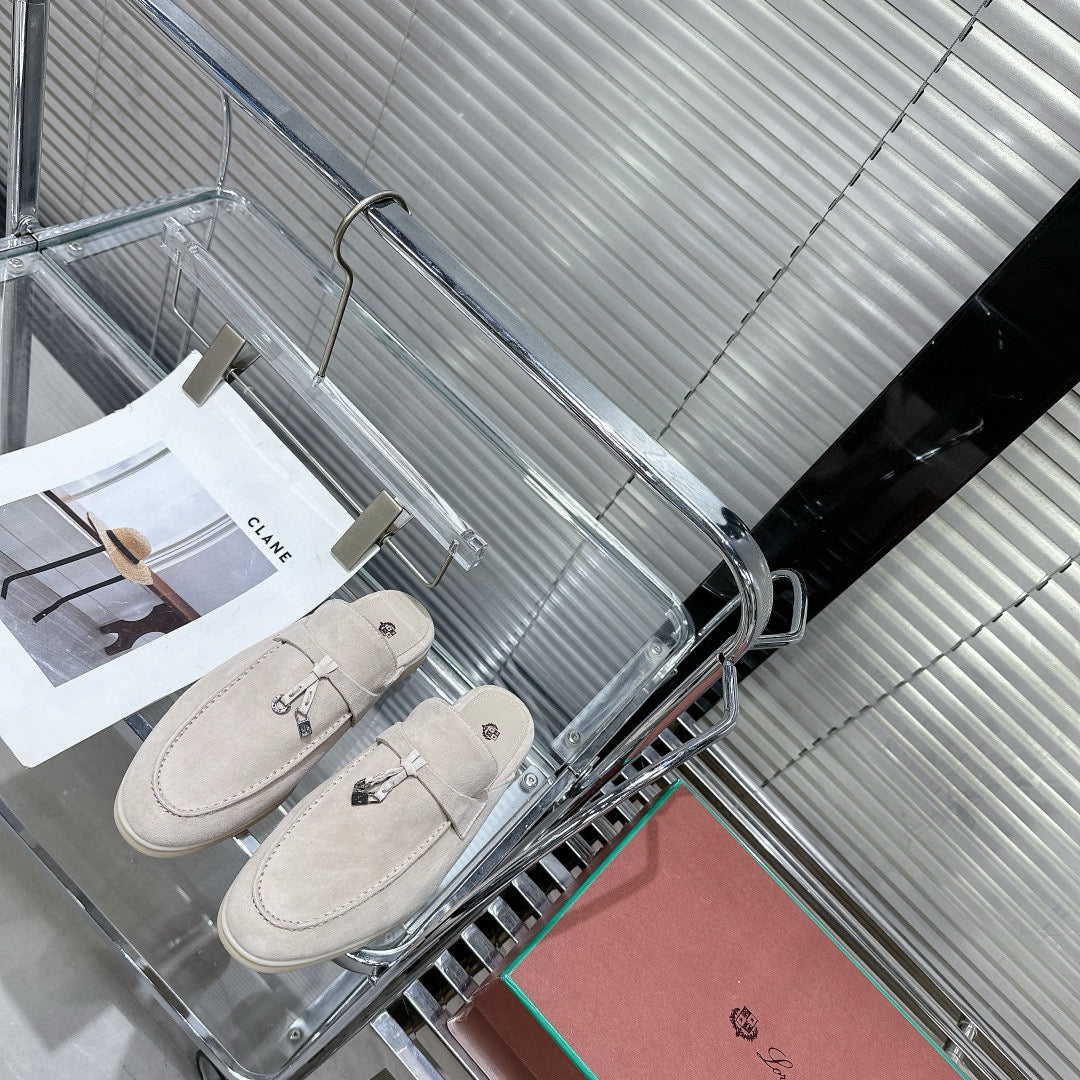 Loro Piana Sabot Loafers