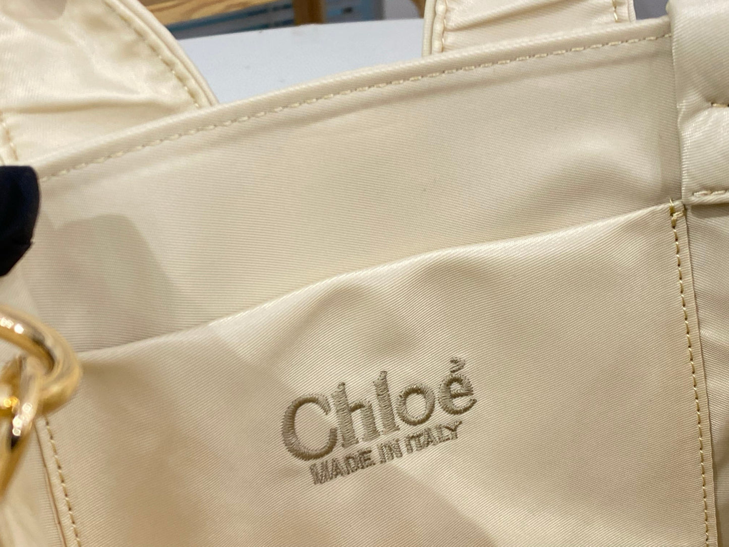 Chloe Woody Tote Bag