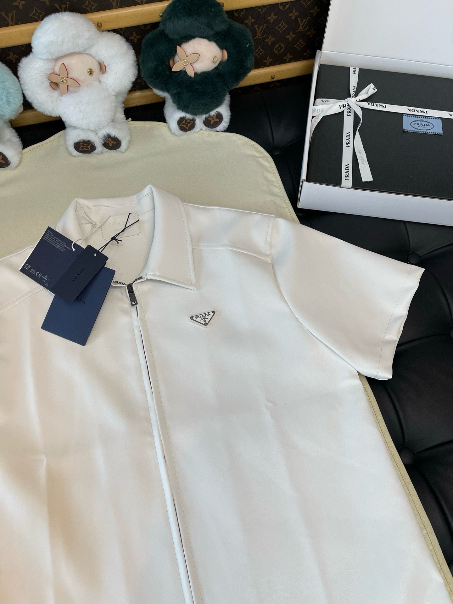 Prada Leather Shirt