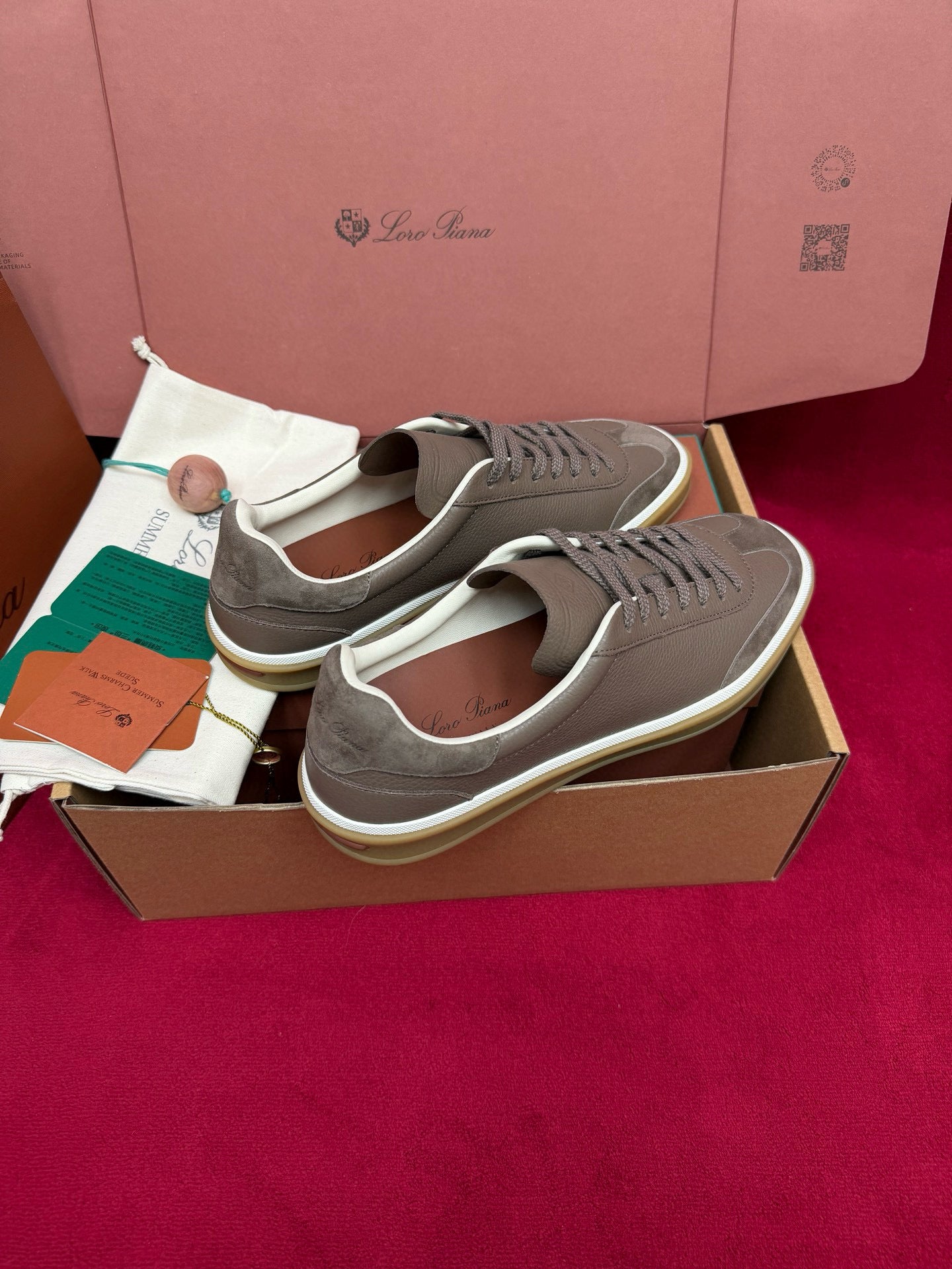 Loro Piana Tennis Walk Sneakers