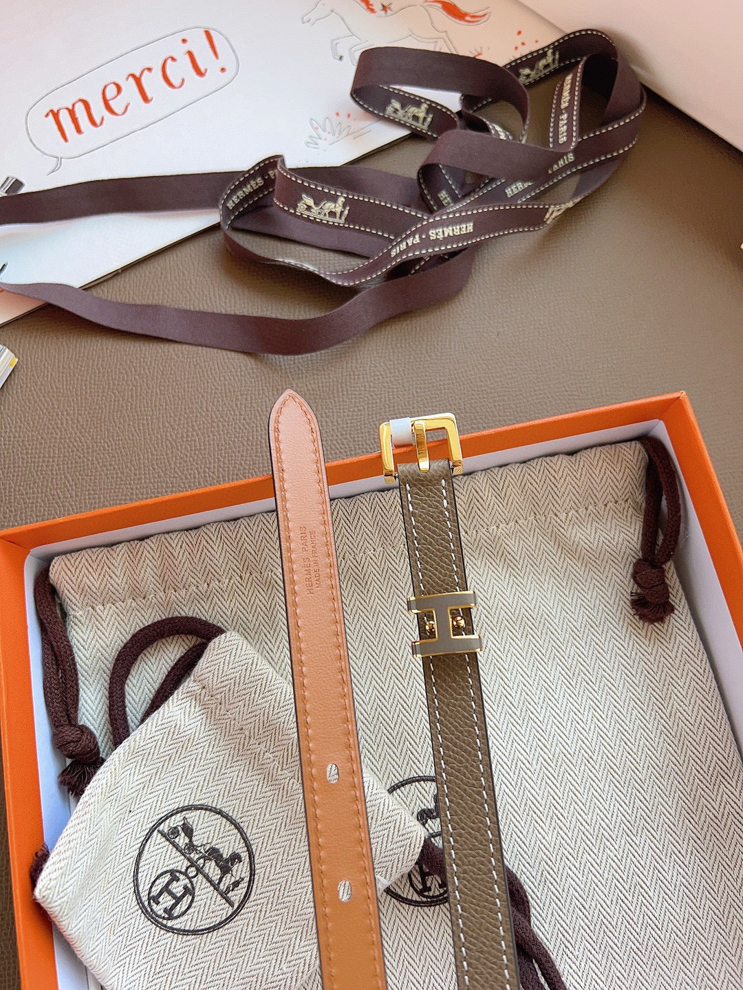 Hermes Belt