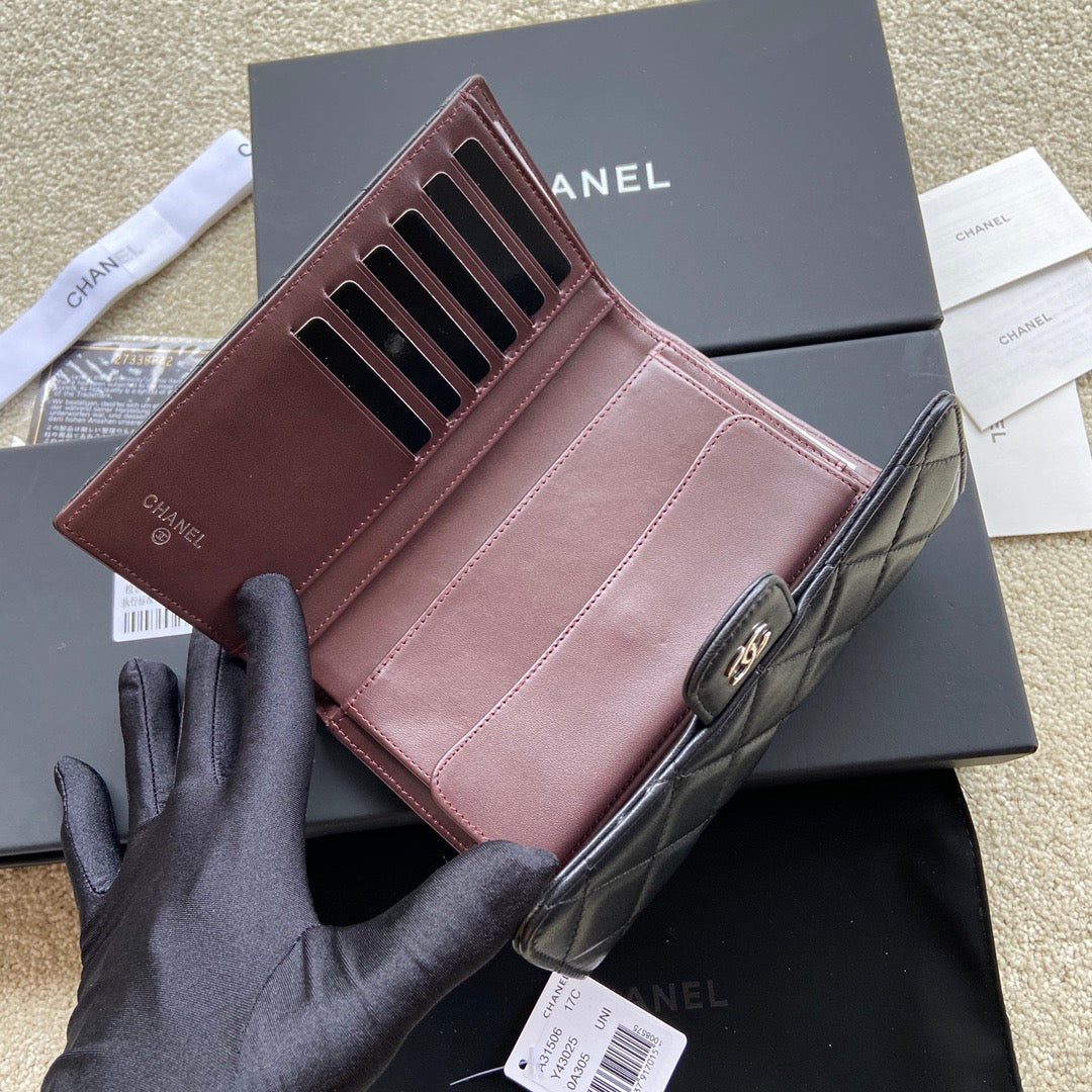 Chanel Long Flap Wallet
