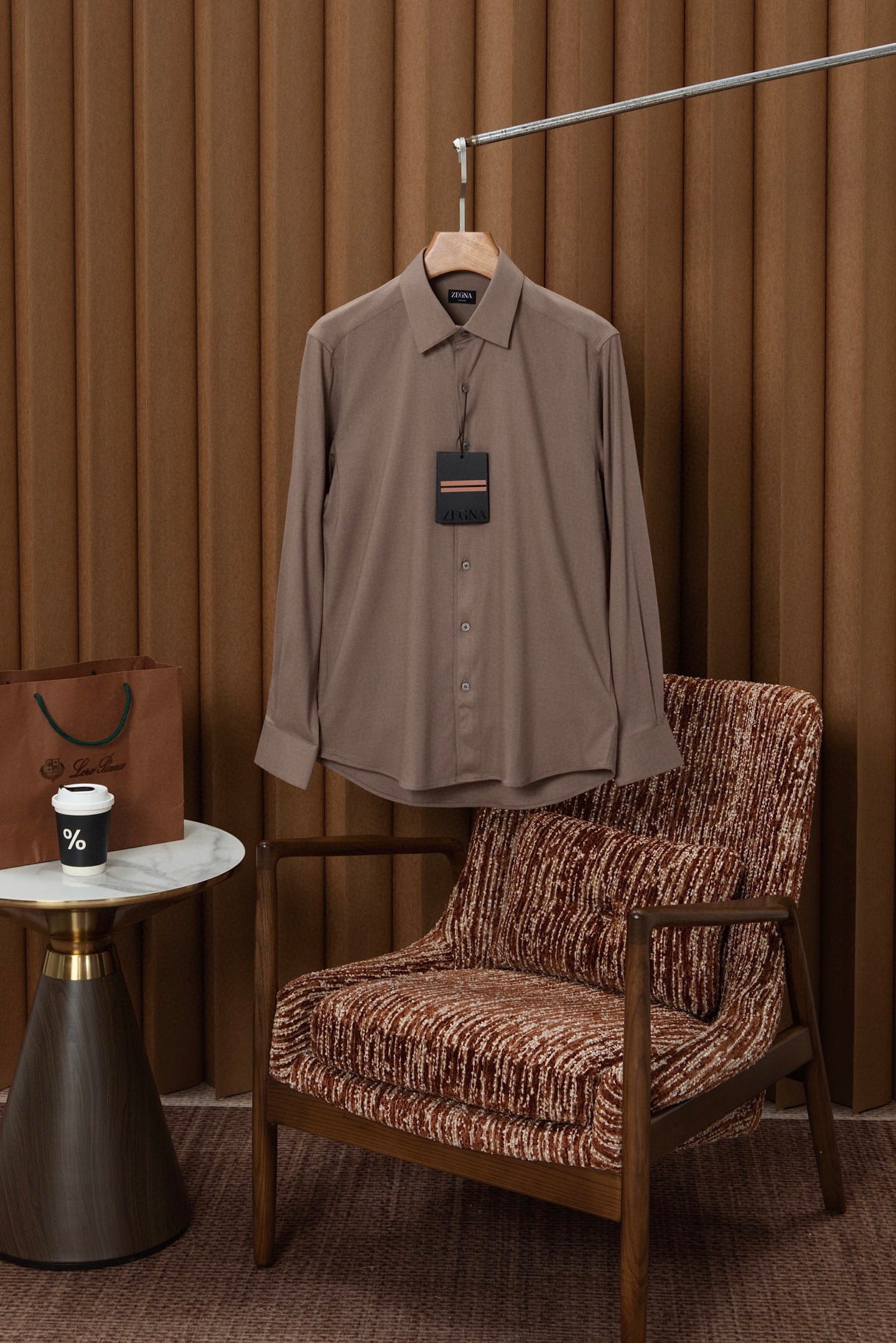 Zegna Long Sleeve Shirt