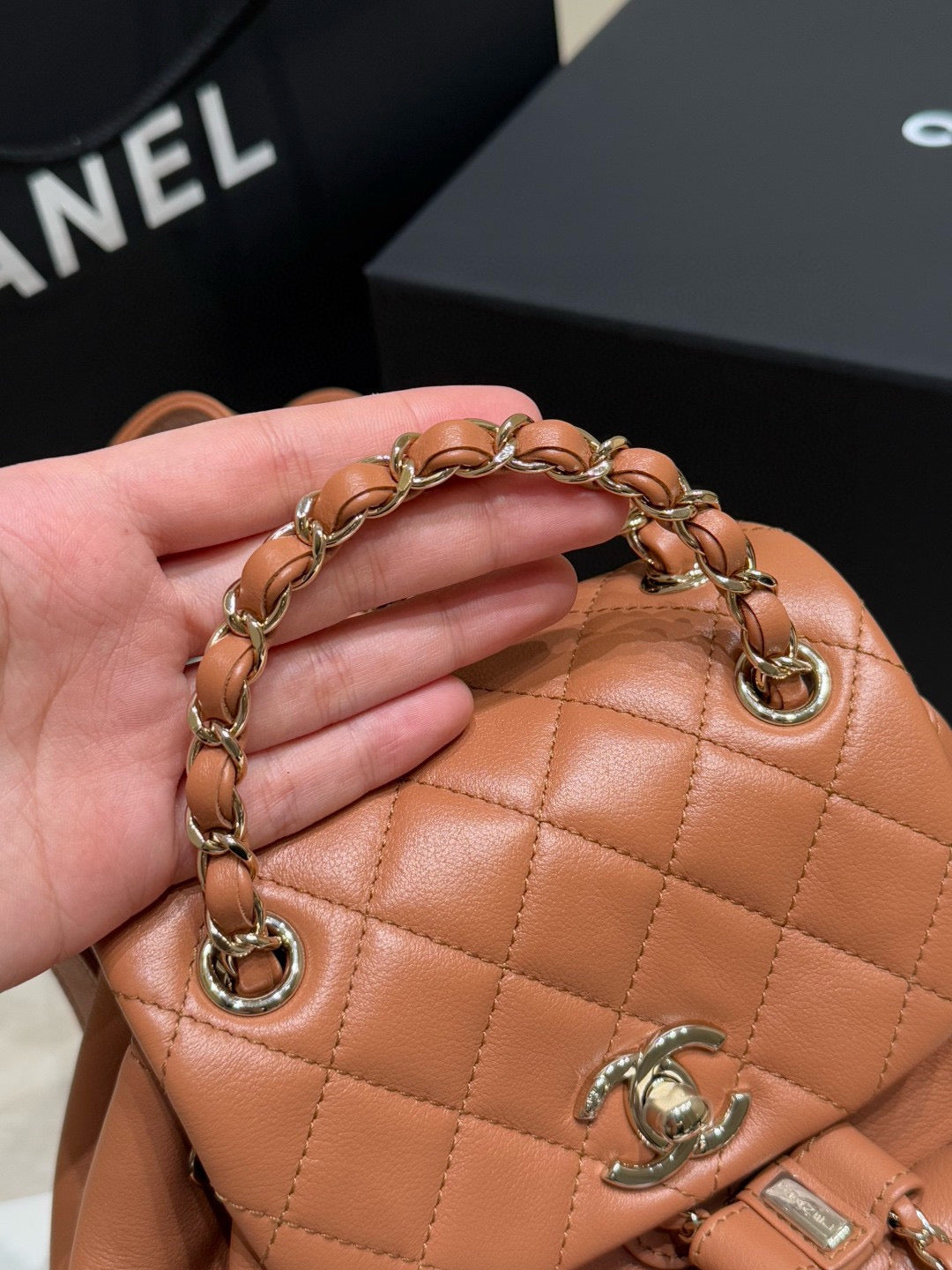 Chanel Duma Backpack (18x18x12cm)