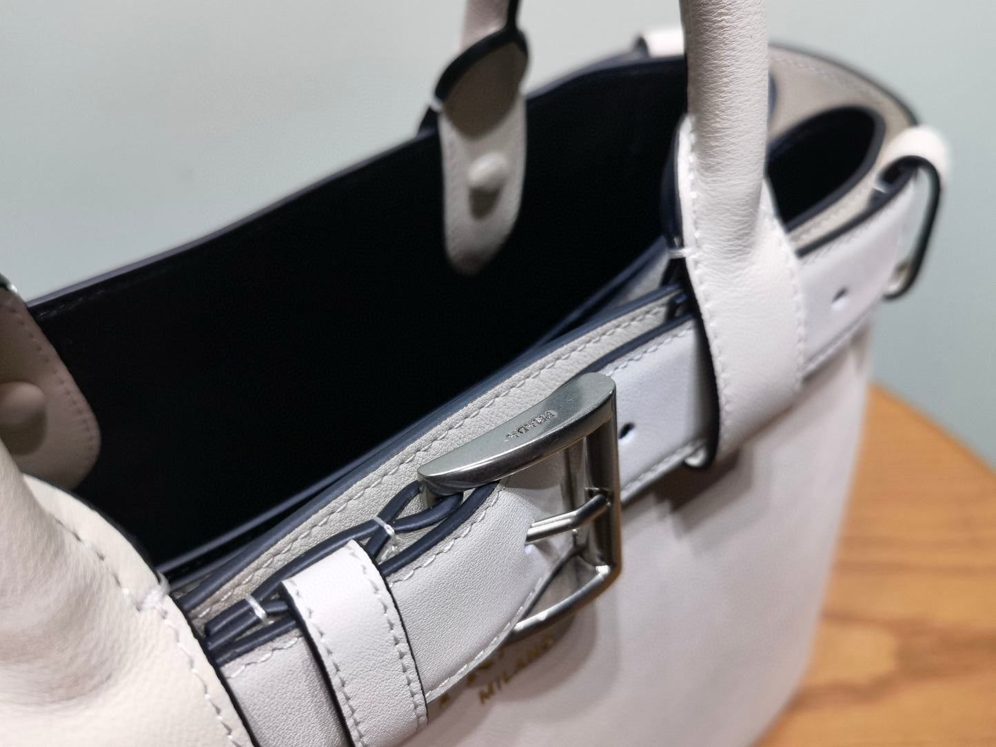 Prada Buckle Handbag