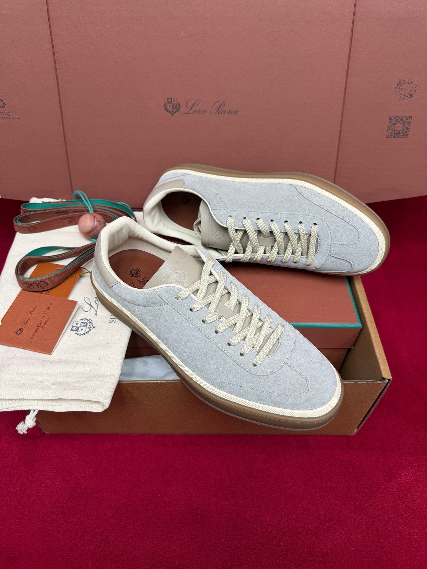 Loro Piana Tennis Walk Sneakers