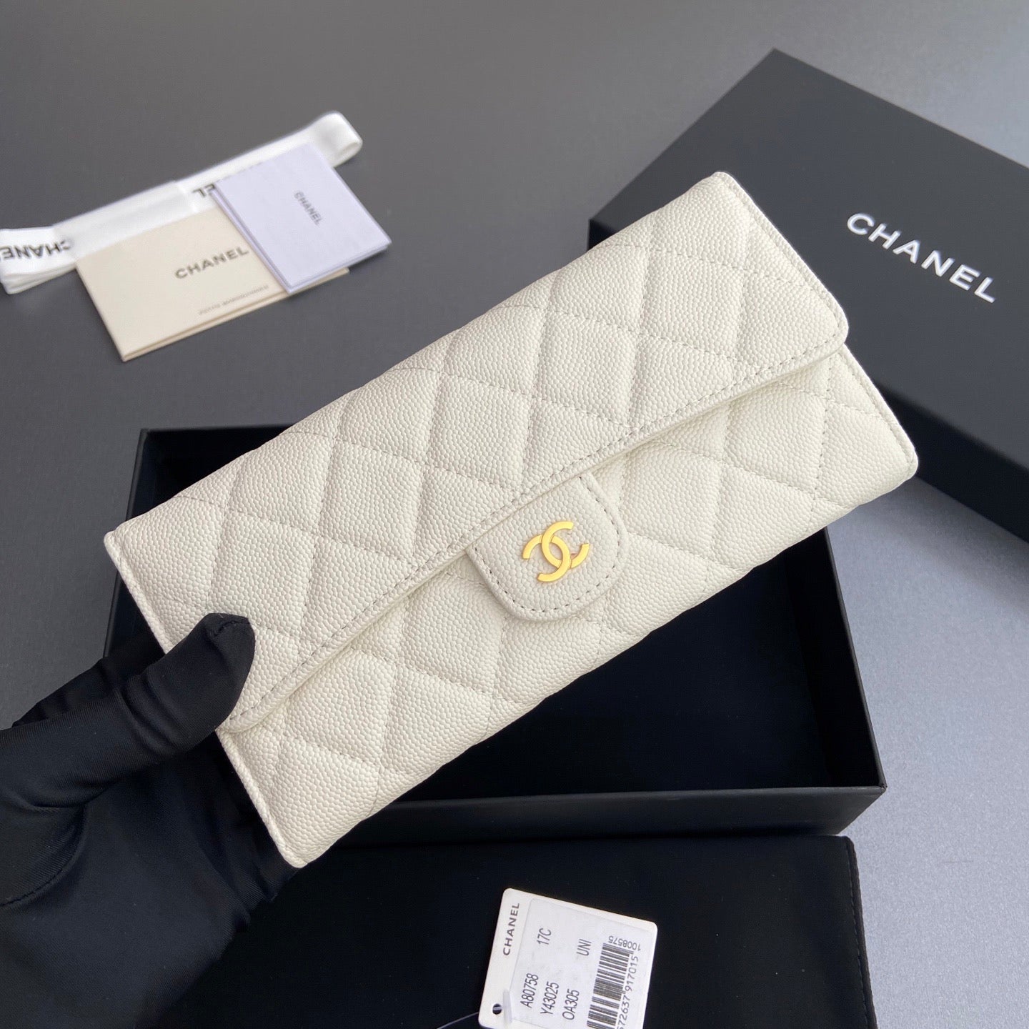 Chanel Long Flap Wallet
