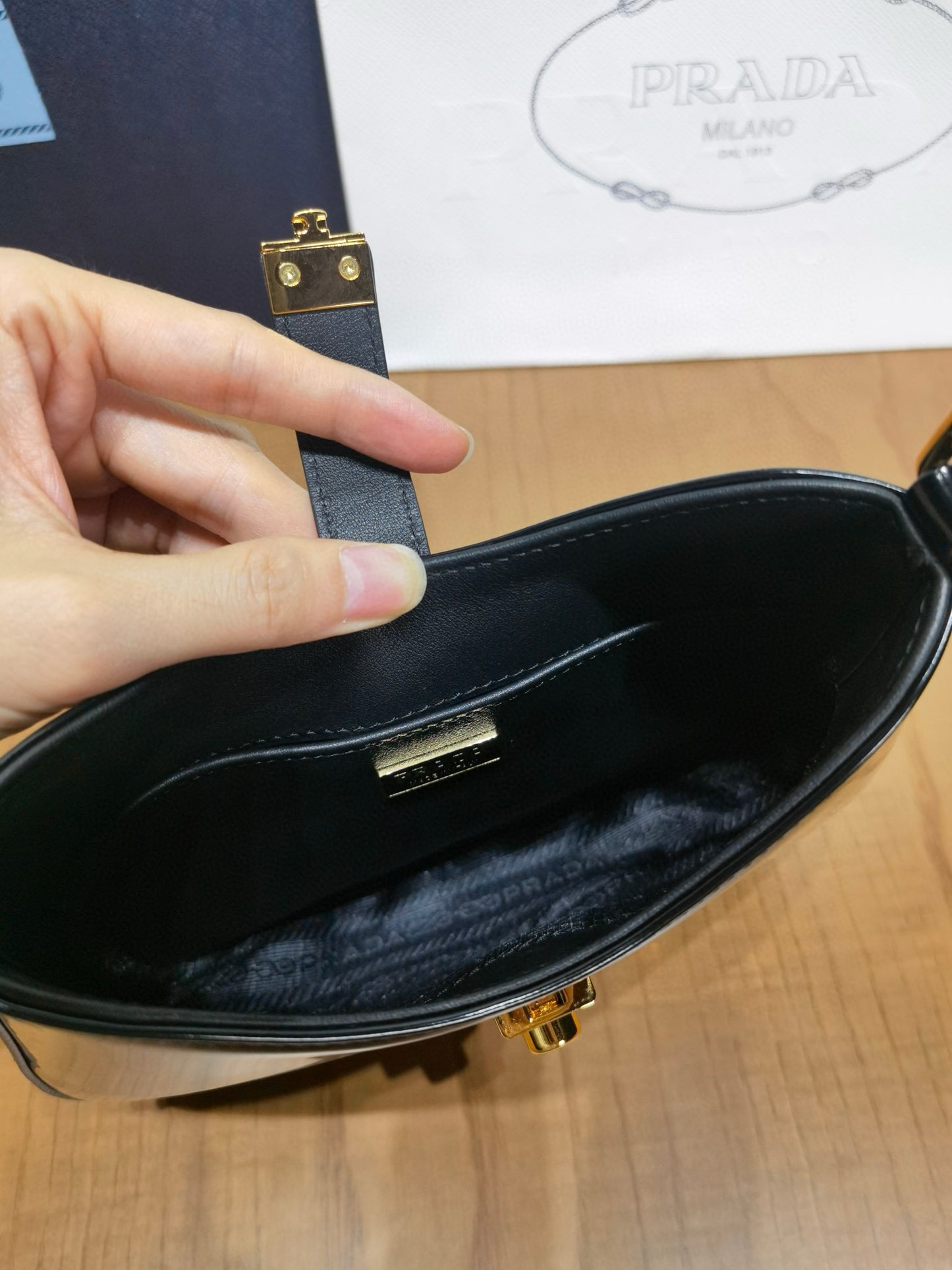 Prada Cleo Shoulder Bag