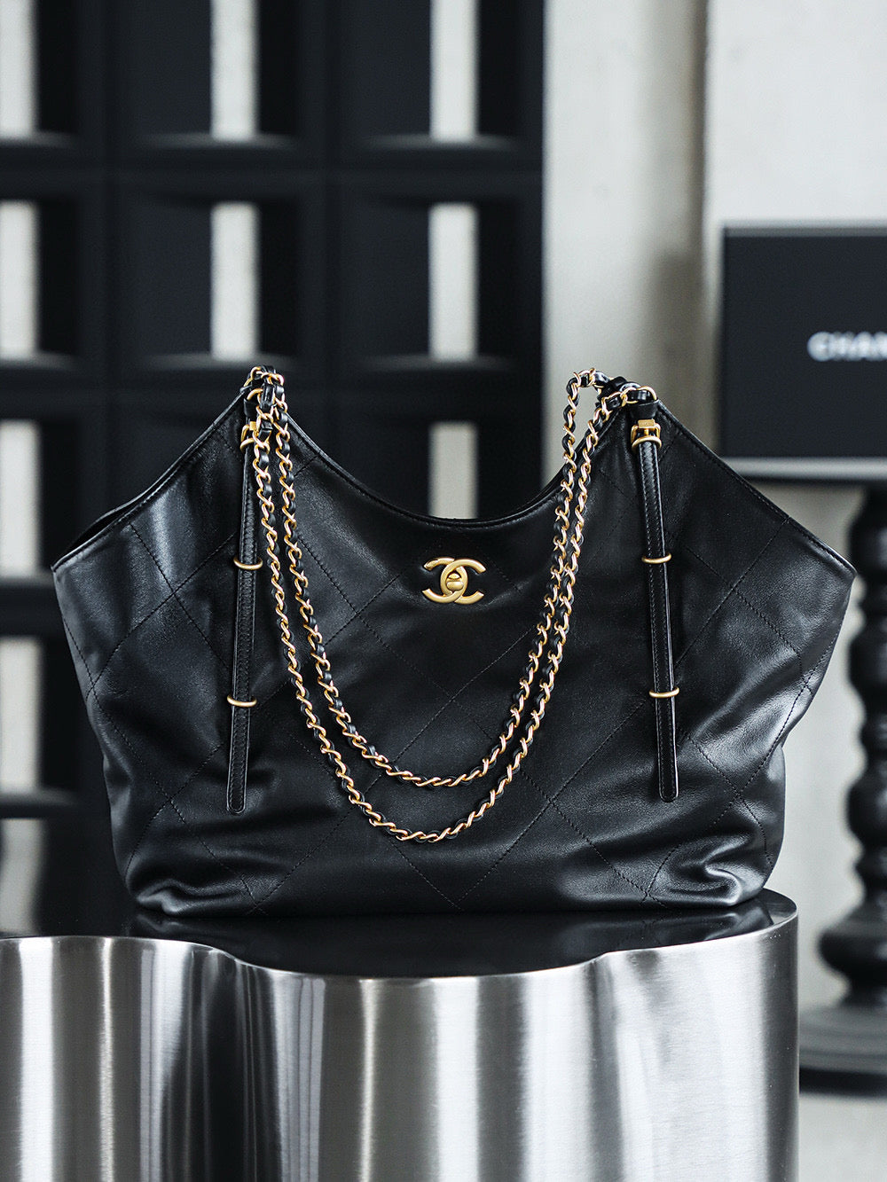 Chanel 25S Tote Shopping Bag