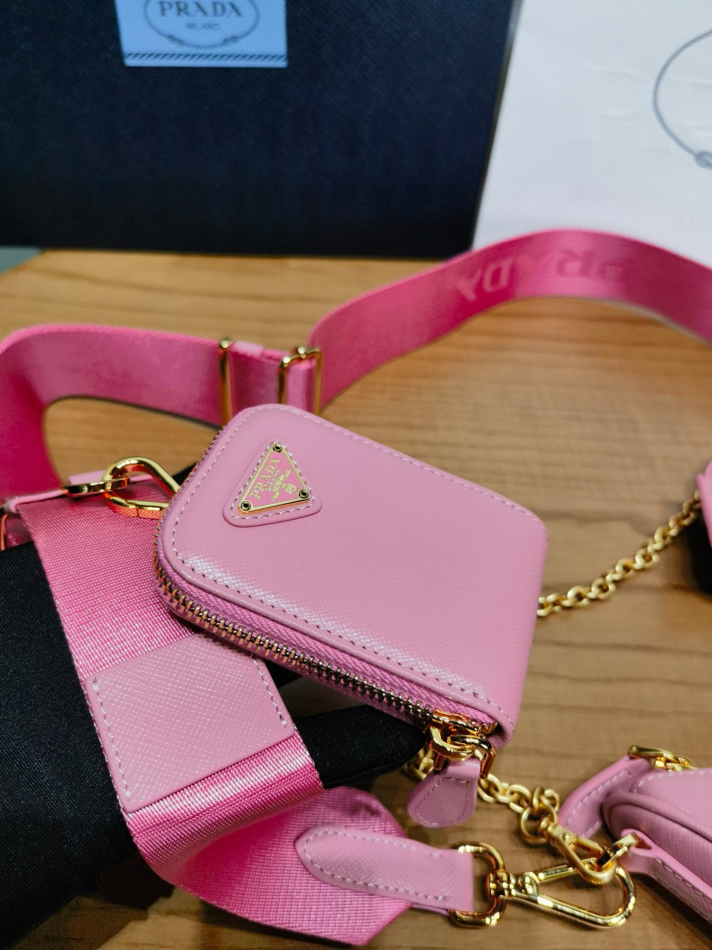 Prada 3 in 1 Cross Body Bag
