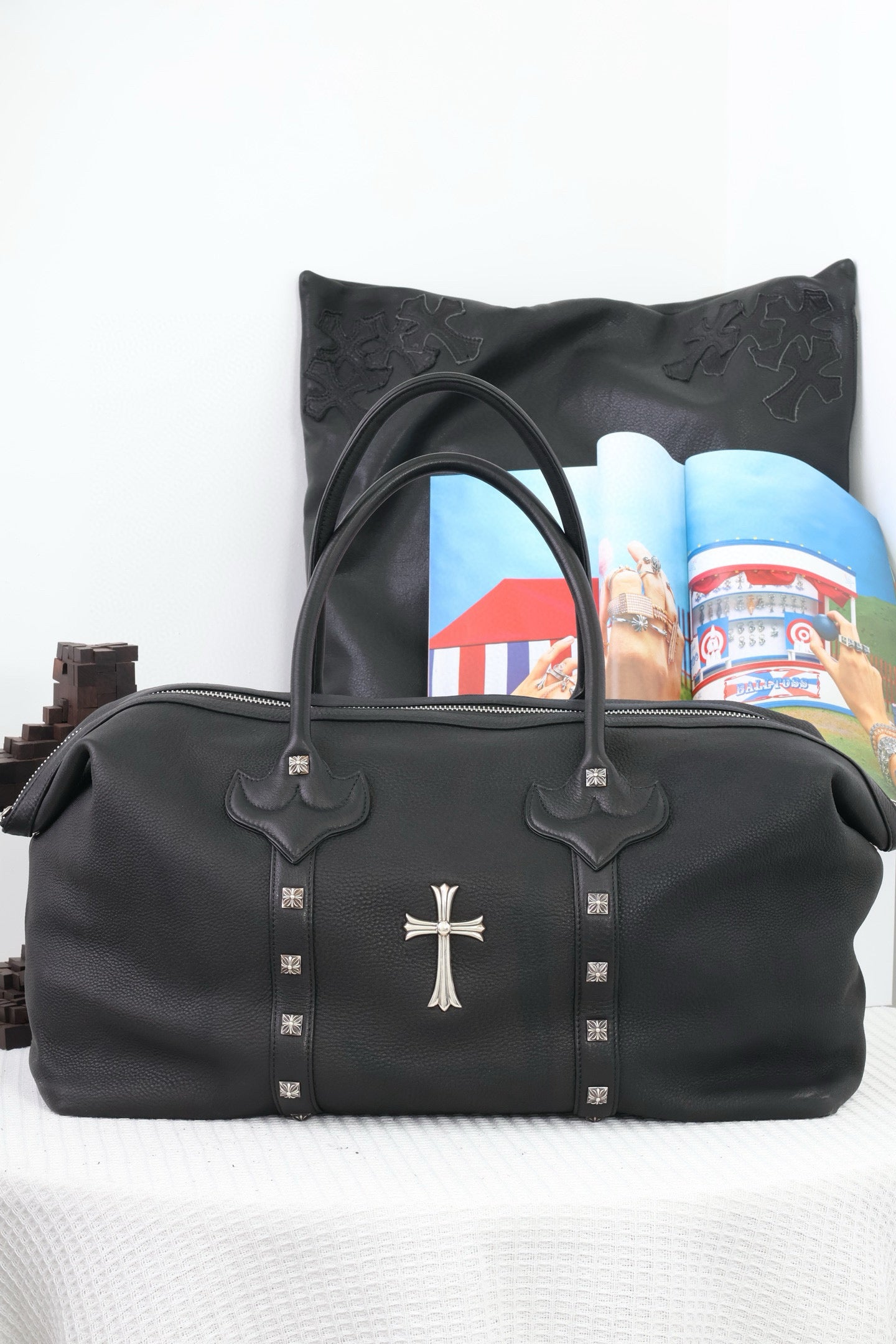 Chrome Hearts Cross Duffle Bag