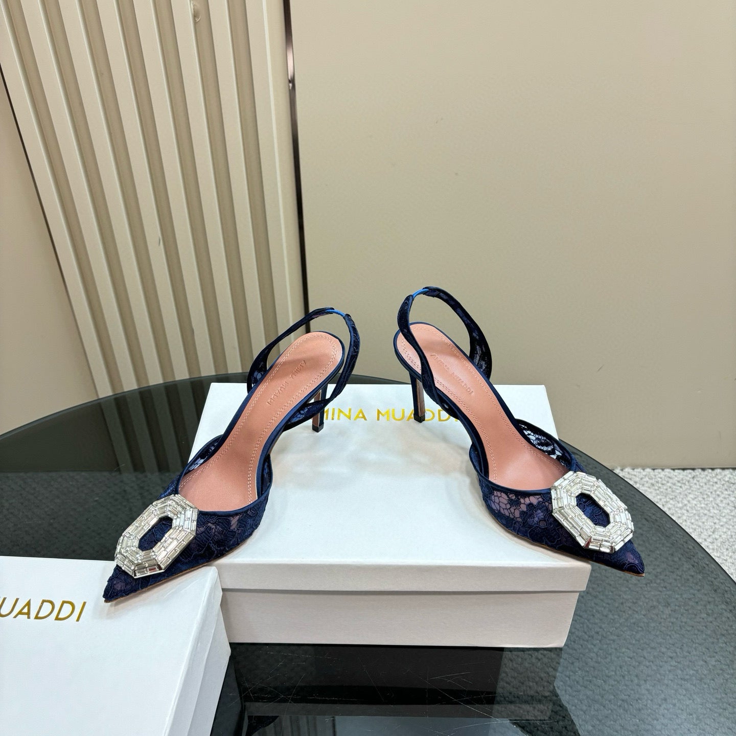Amina Muaddi Heels
