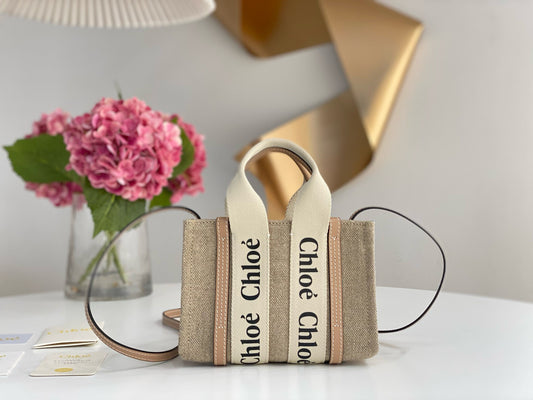 Chloe Woody Tote Bag