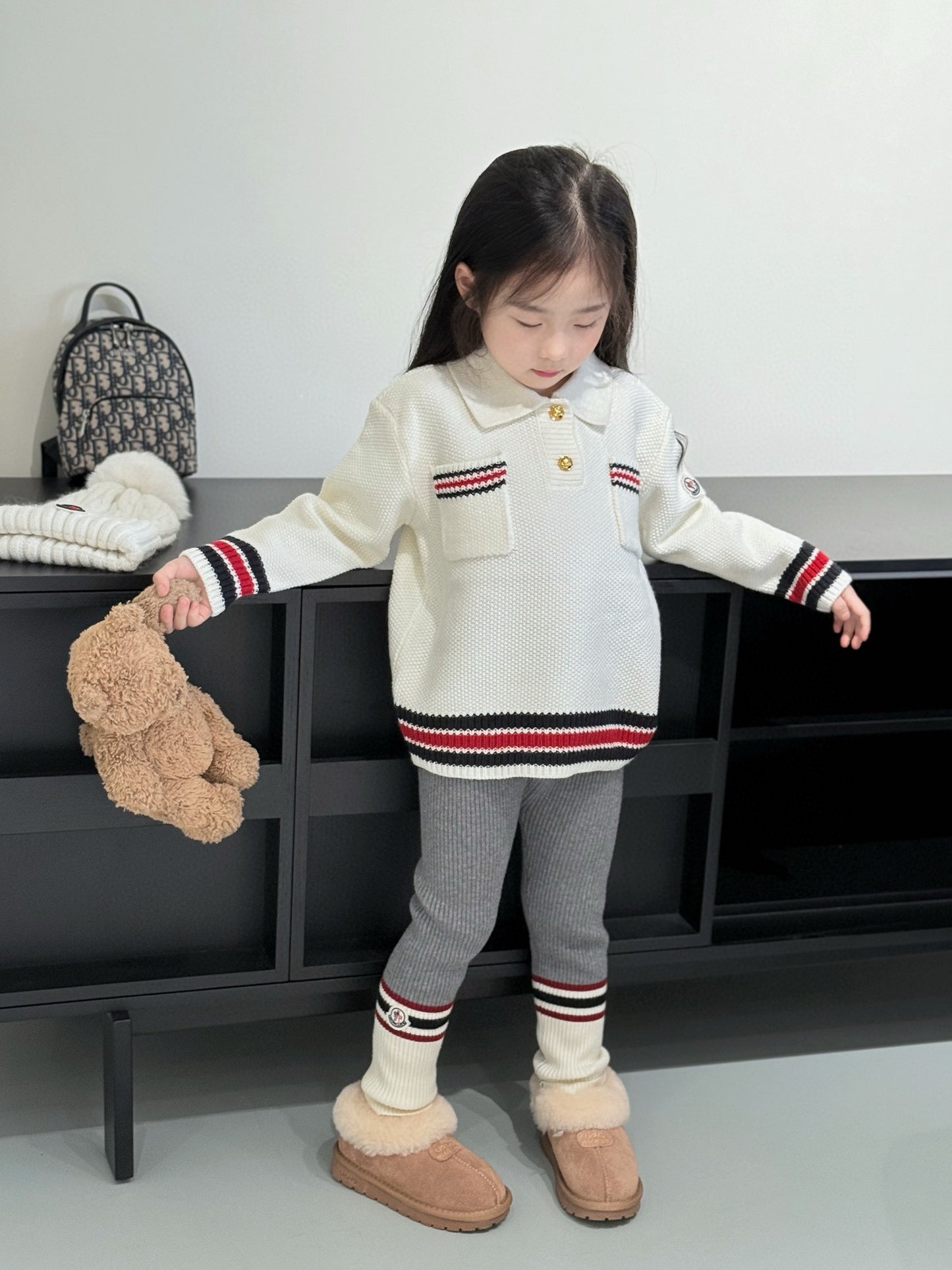 Moncler Polo/Long Pant Set