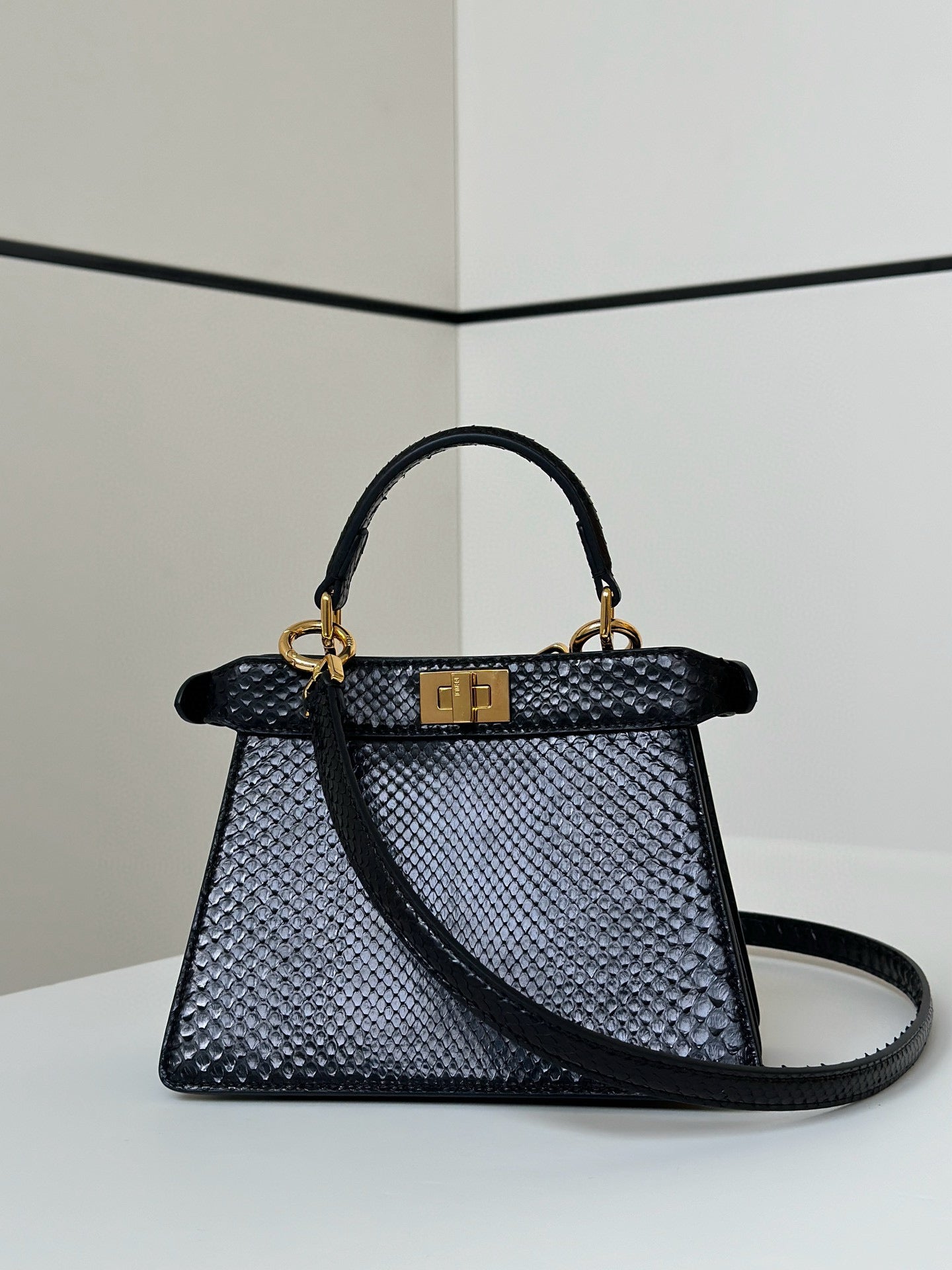 Fendi Peekaboo Bag (Python leather)