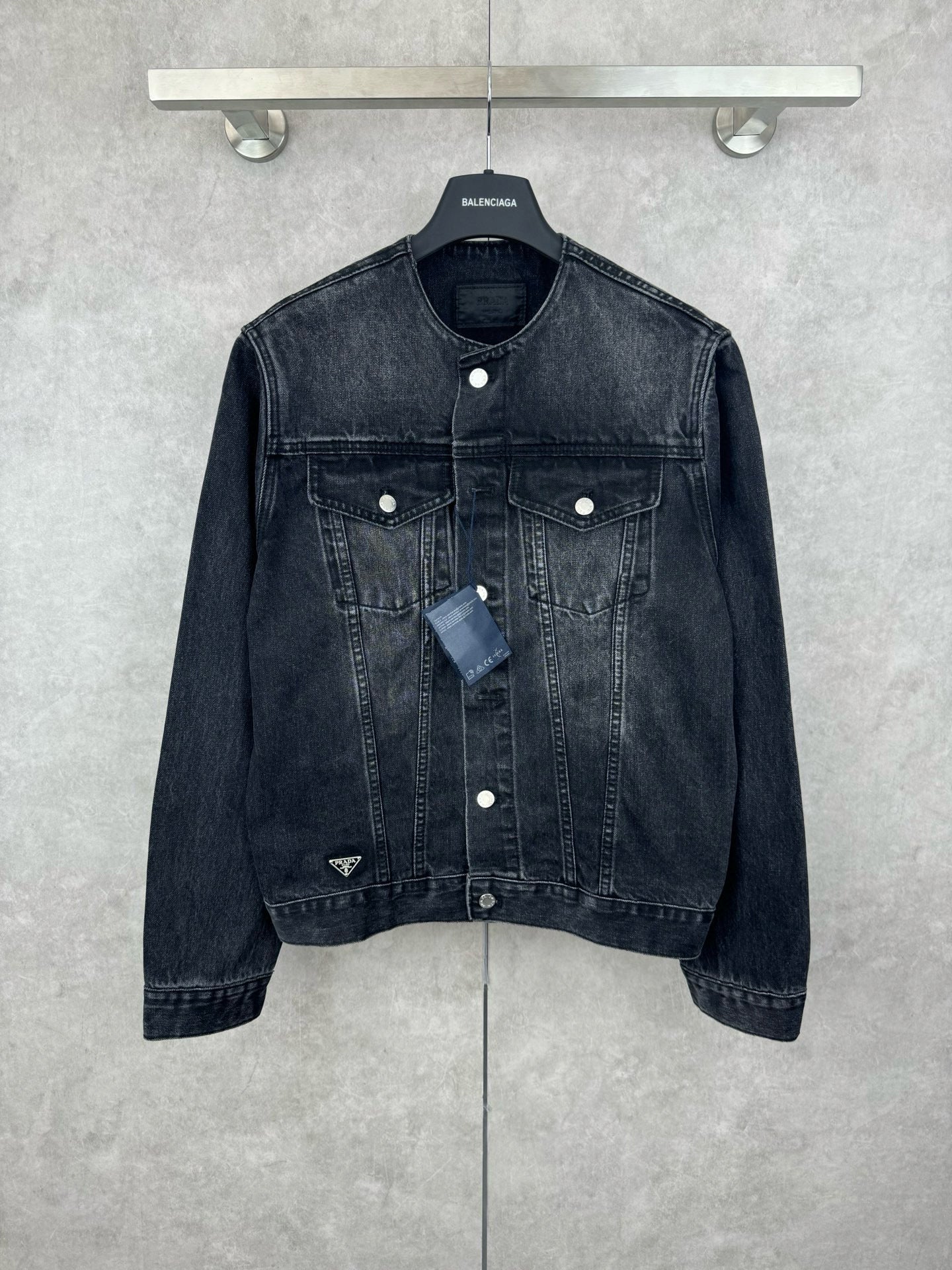 Prada Denim Blouson Jacket