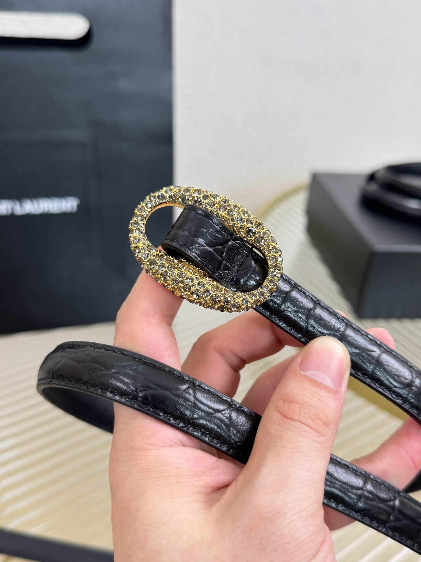Saint Laurent Belt