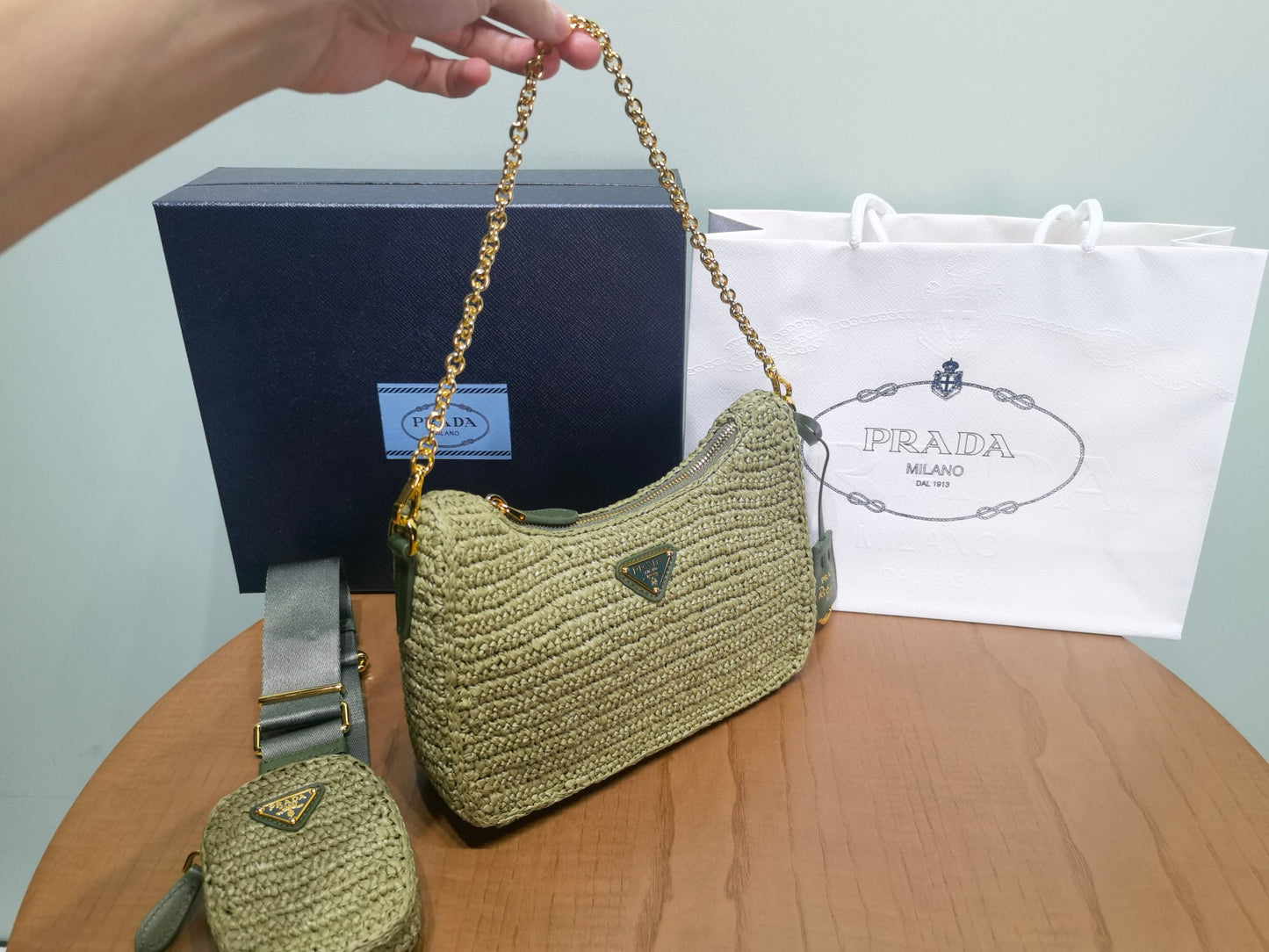 Prada 3 in 1 Cross Body Bag