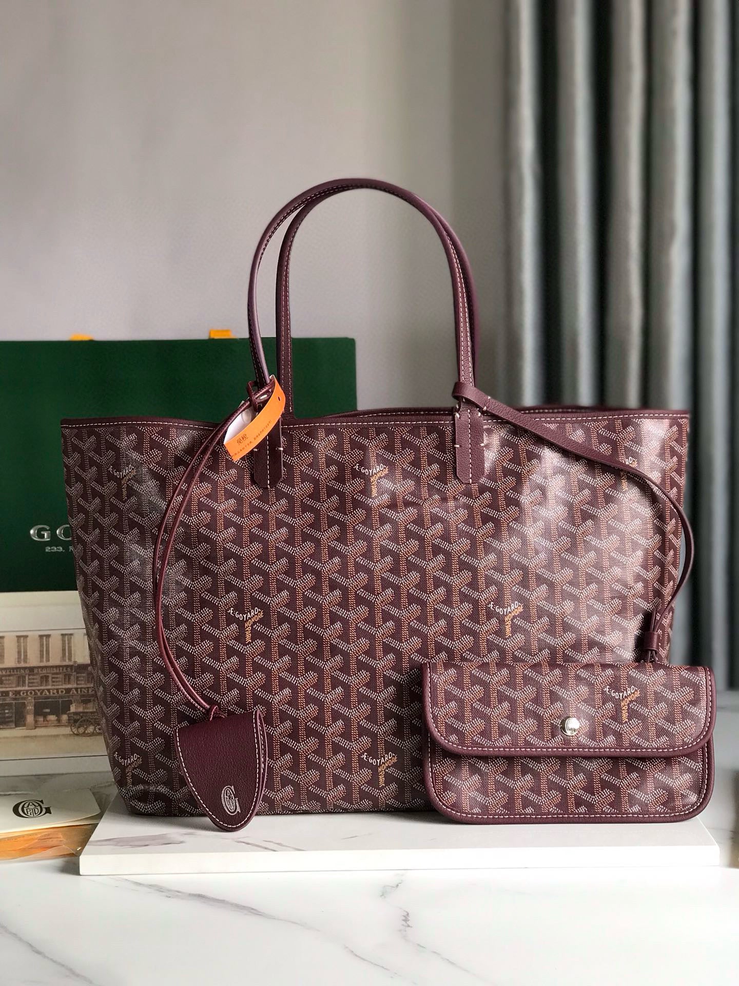 GOYARD SAN LUIS PM 34*27*14