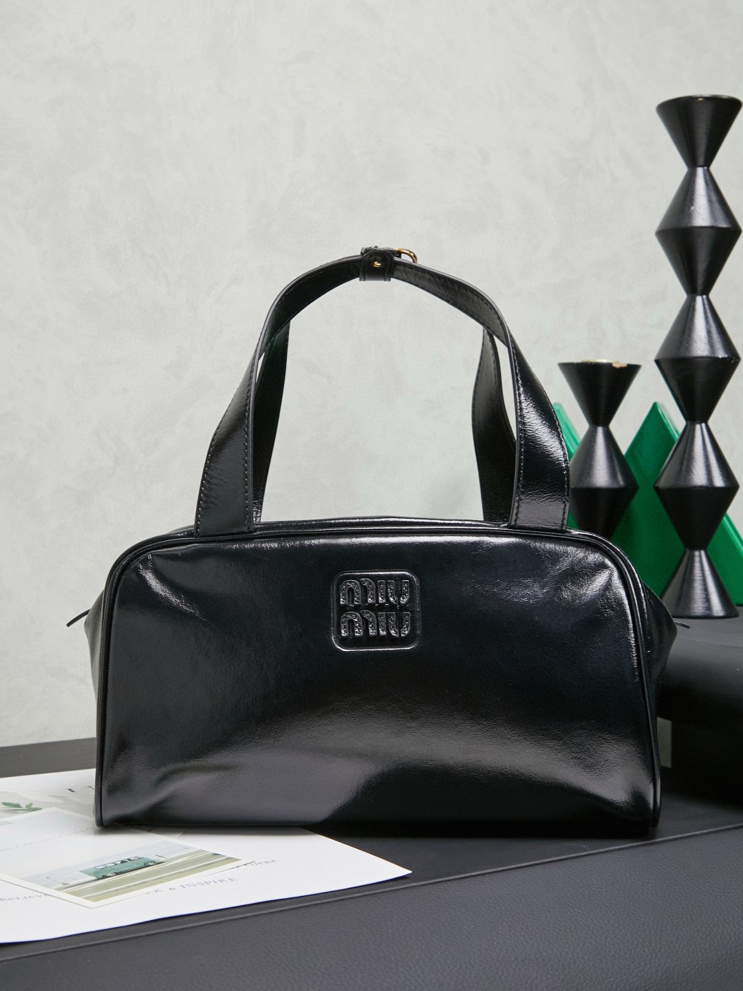 Miu Miu Bowling Bag 28x15x13cm