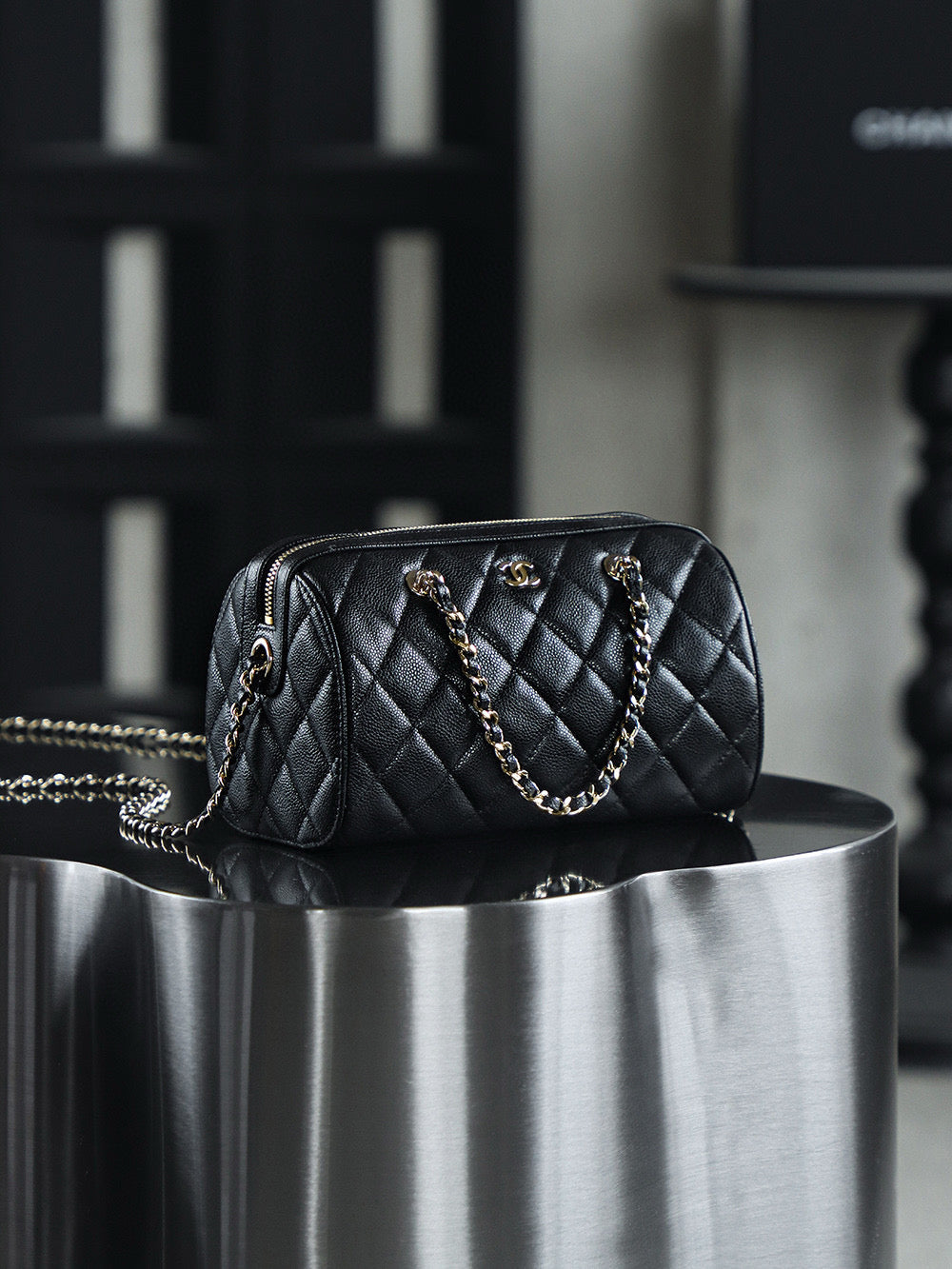 Chanel 25P Mini Bowling Bag