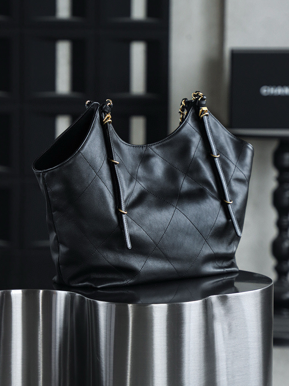 Chanel 25S Tote Shopping Bag