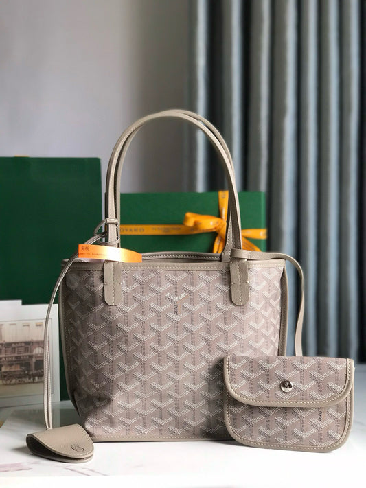 GOYARD REVERSIBLE ANJOU MINI 20*20*10