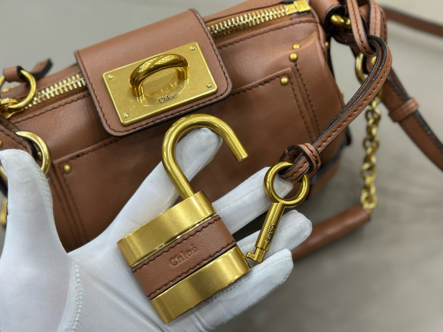 Chloe Paddington Bag(22CM*15CM*10CM)