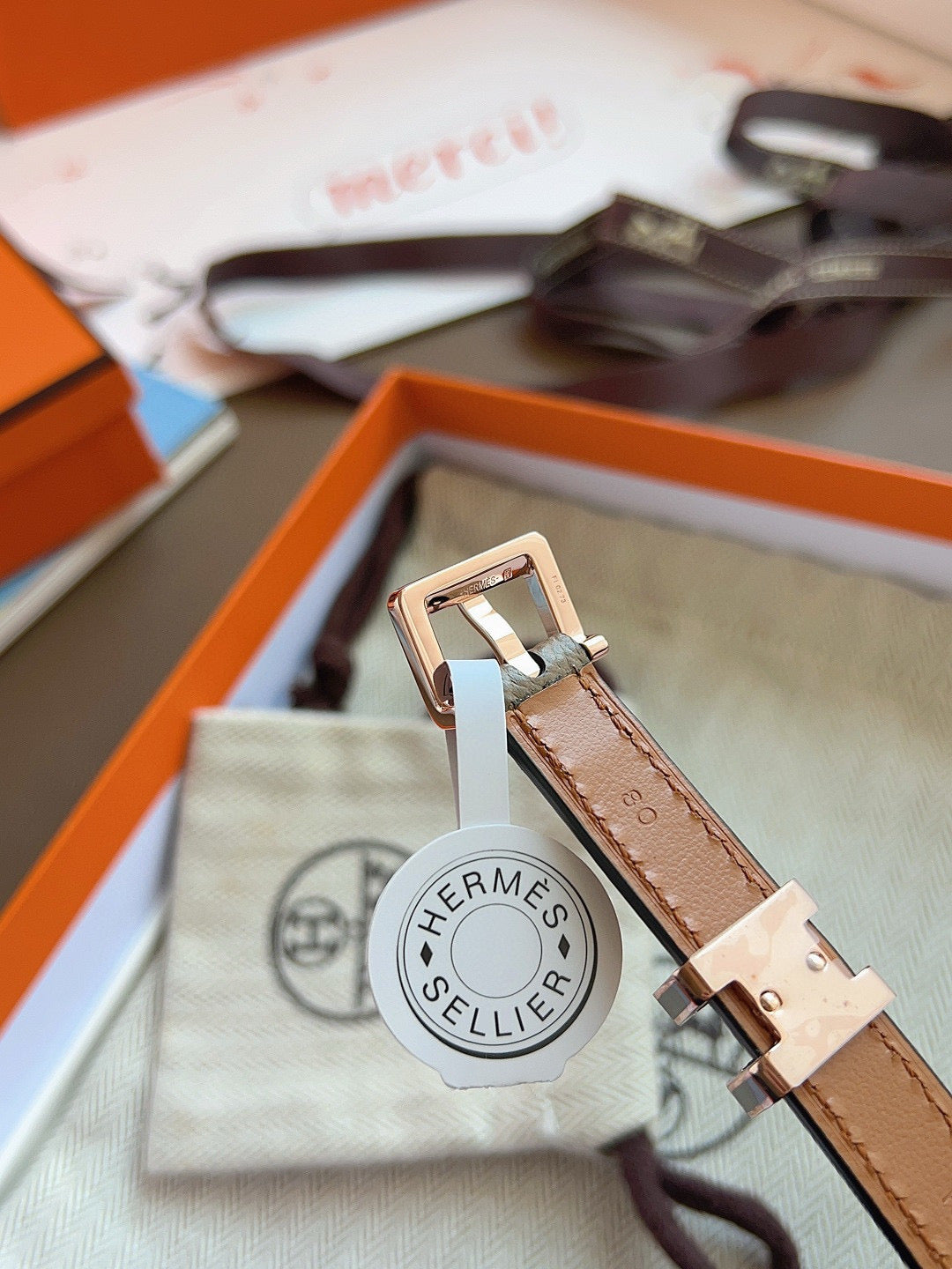 Hermes Belt